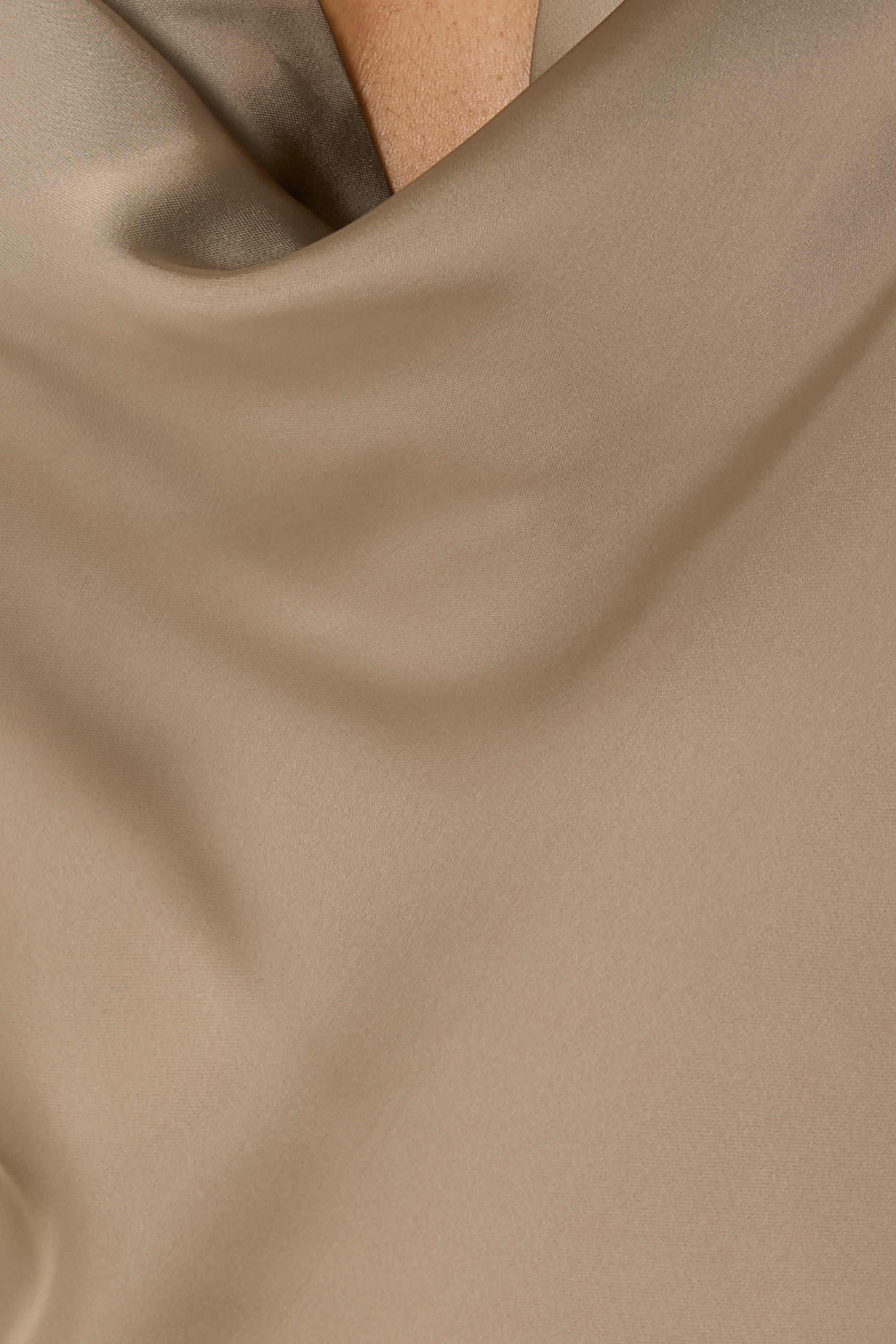 Cross Back Bias Gown 