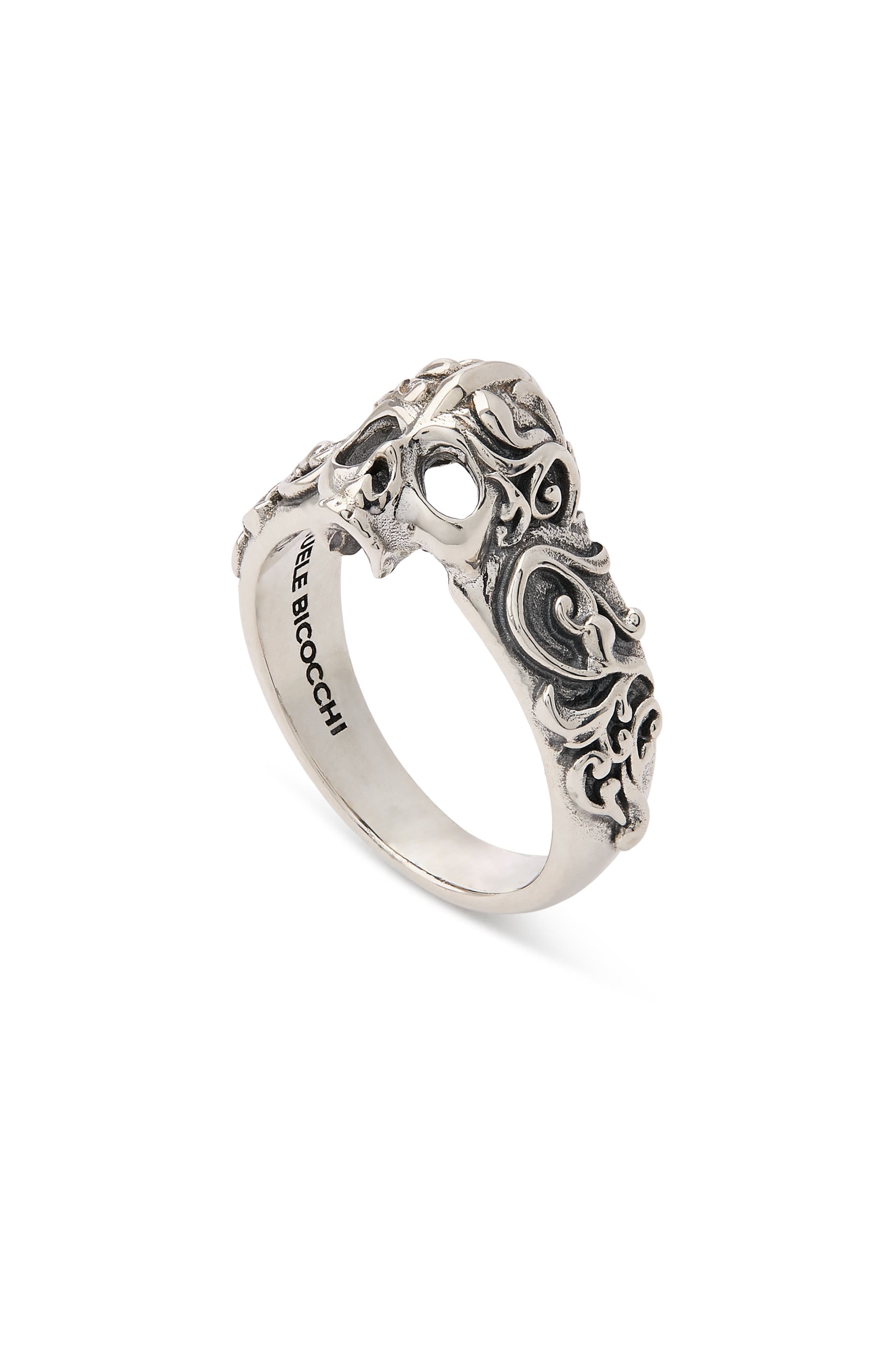 Skull Ring, Sterling Silver