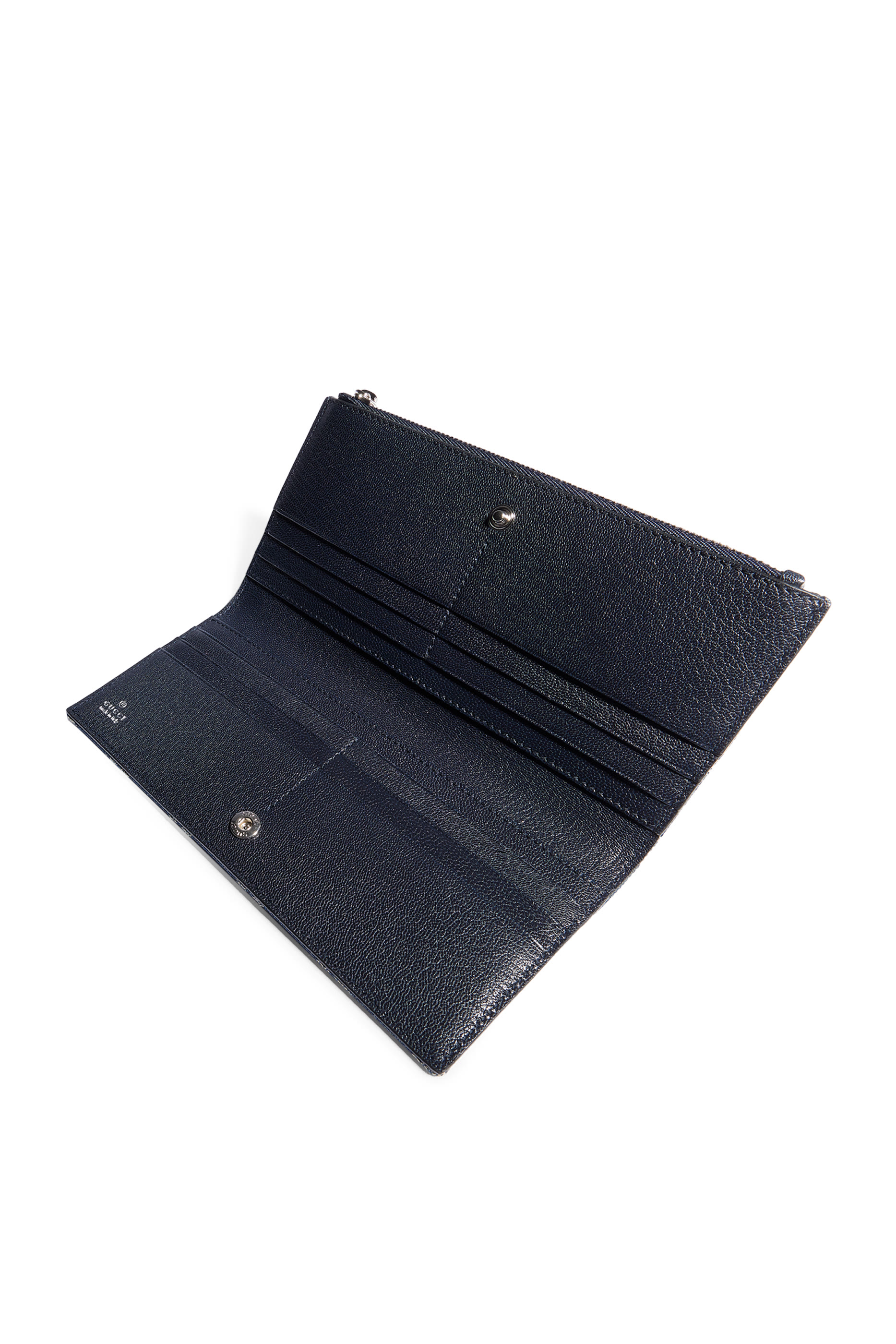 Logo Plaque Long Wallet