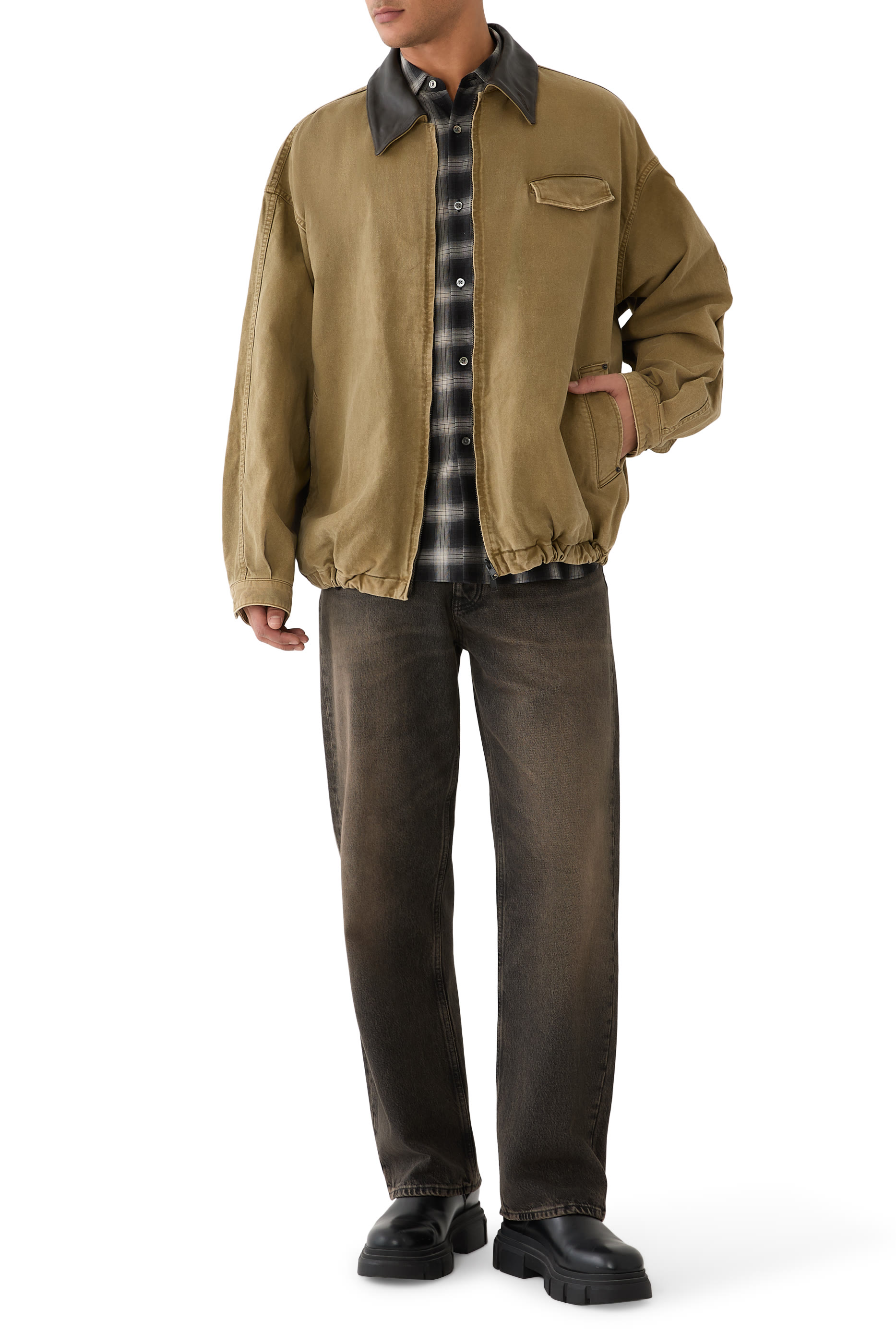 Sulfur Dyed Oxford Vintage Jacket