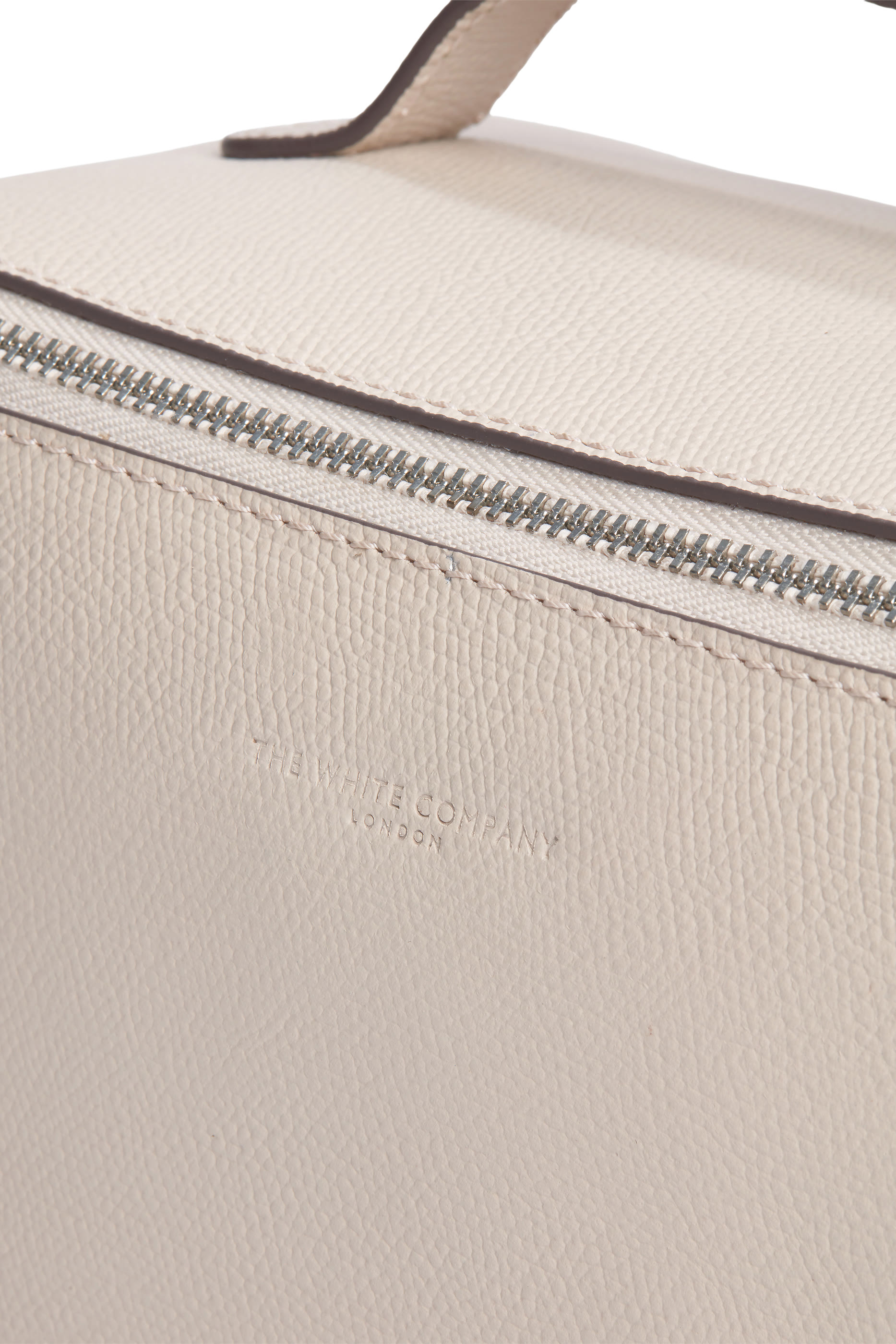Saffiano Leather Fold-Out Make-Up Case