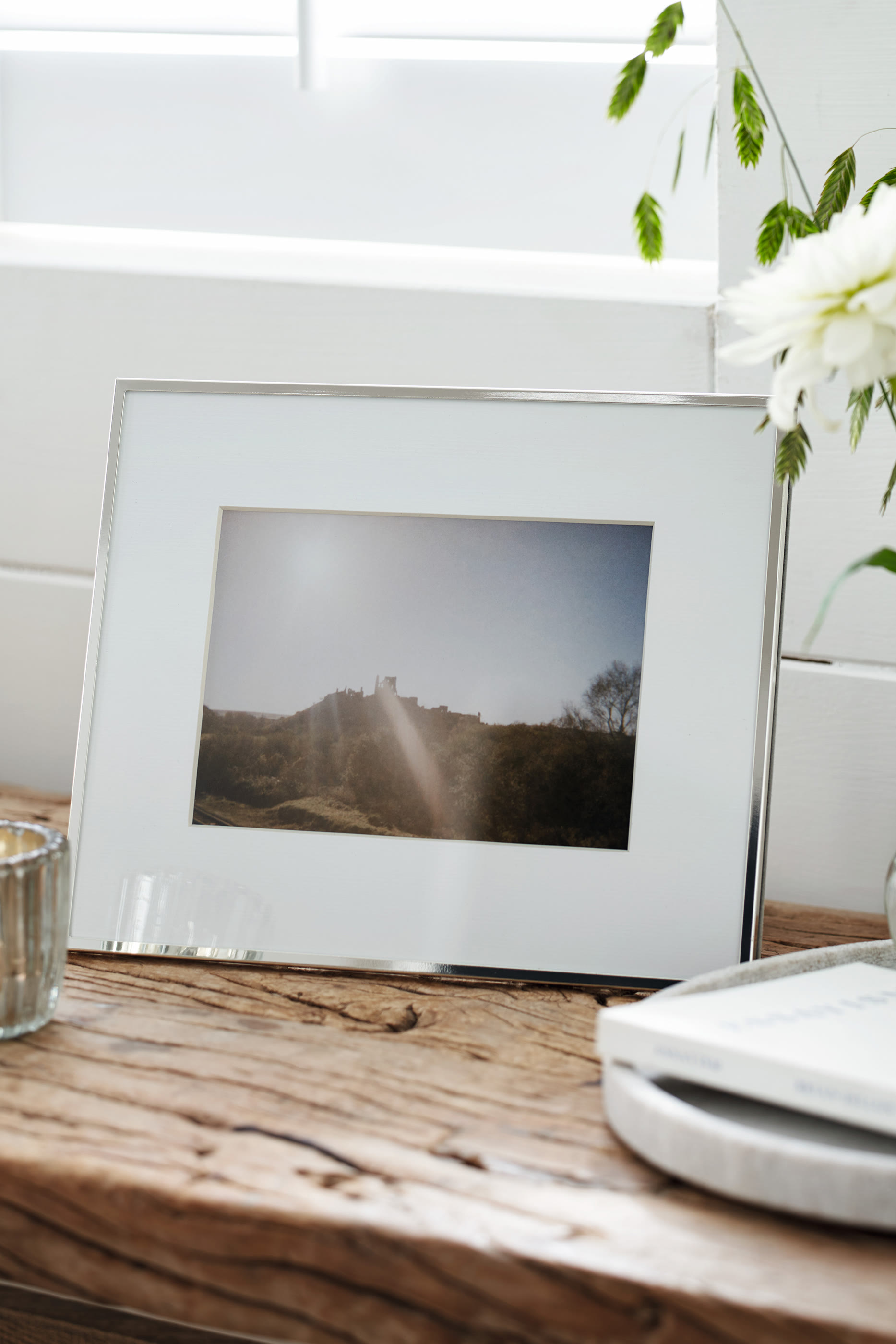 Fine Silver Photo Frame 5x7in