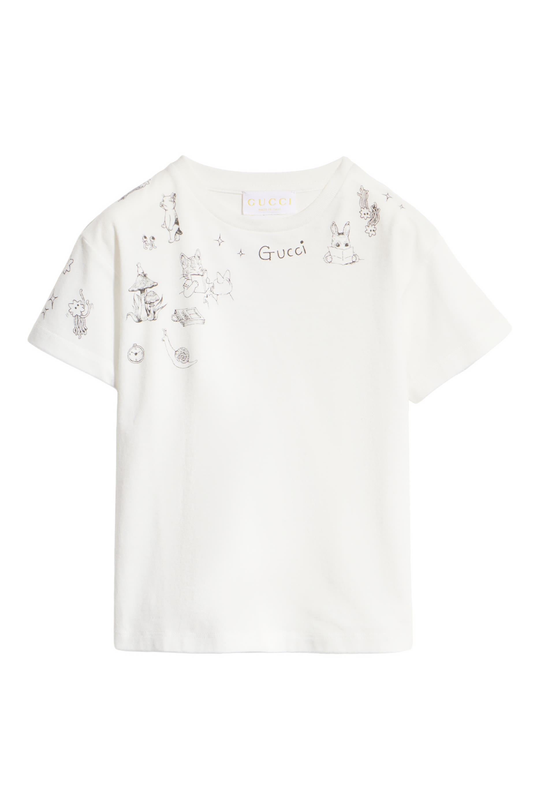 Kids Cotton T-Shirt with Print 