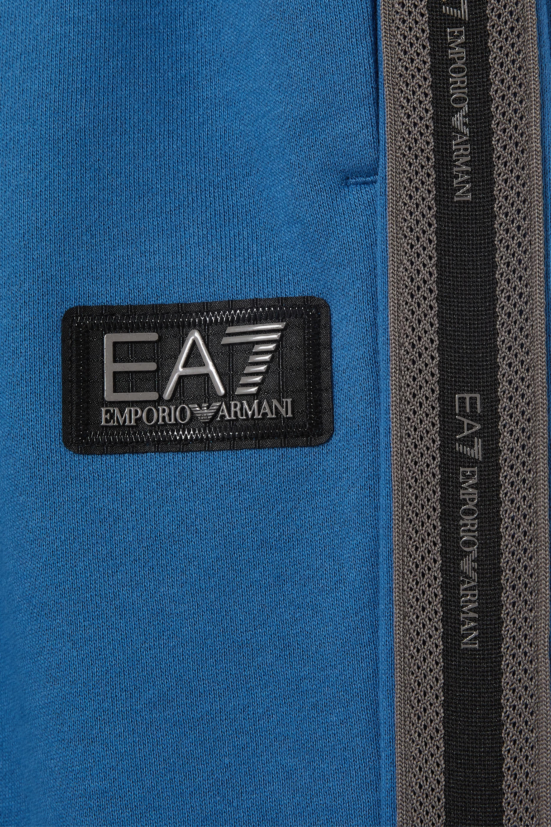Kids EA7 Train Logo Tape Joggers
