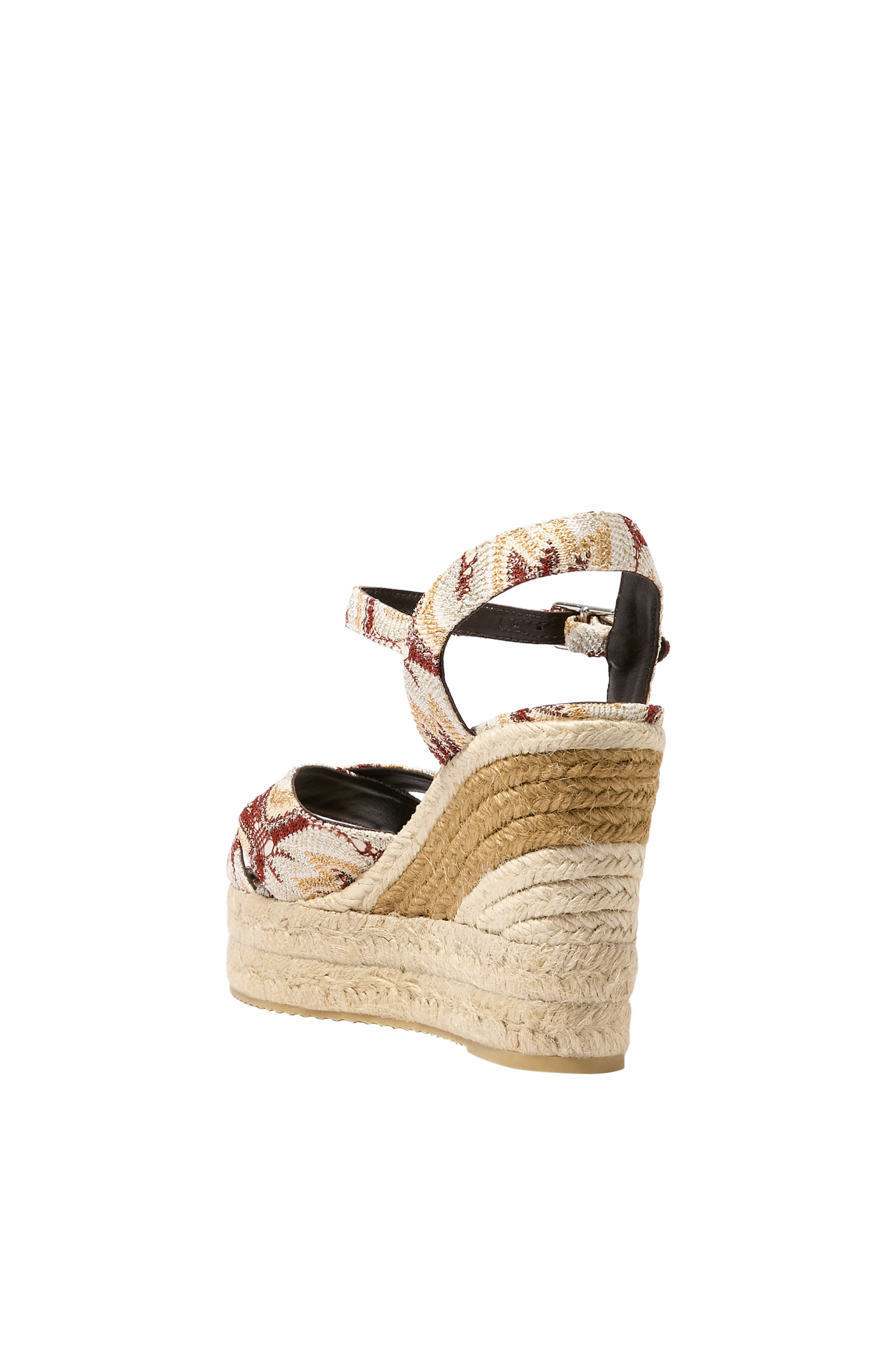 Carmen Lamé Espadrille 110 Wedges 
