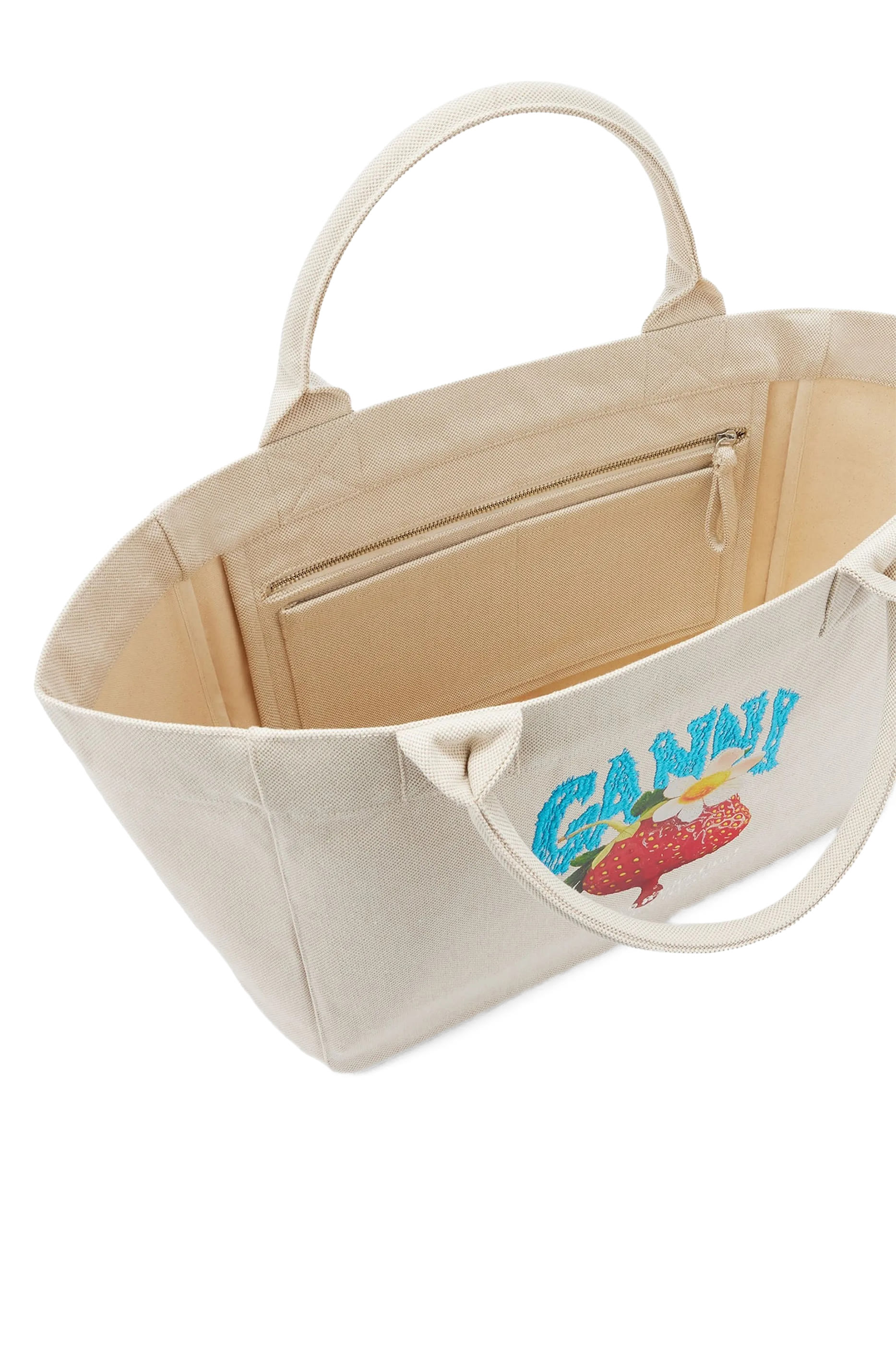 Trapeze  Strawberry Print Medium Shopper Bag