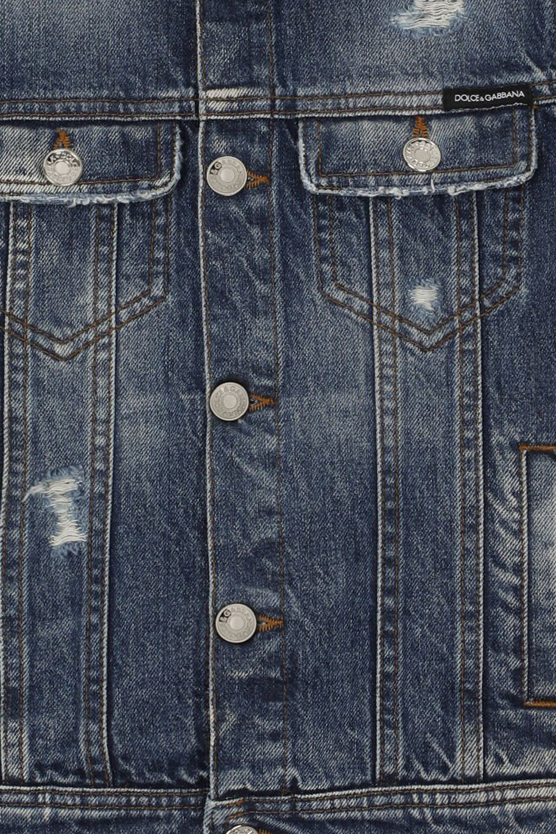 Kids Washed Denim Jacket