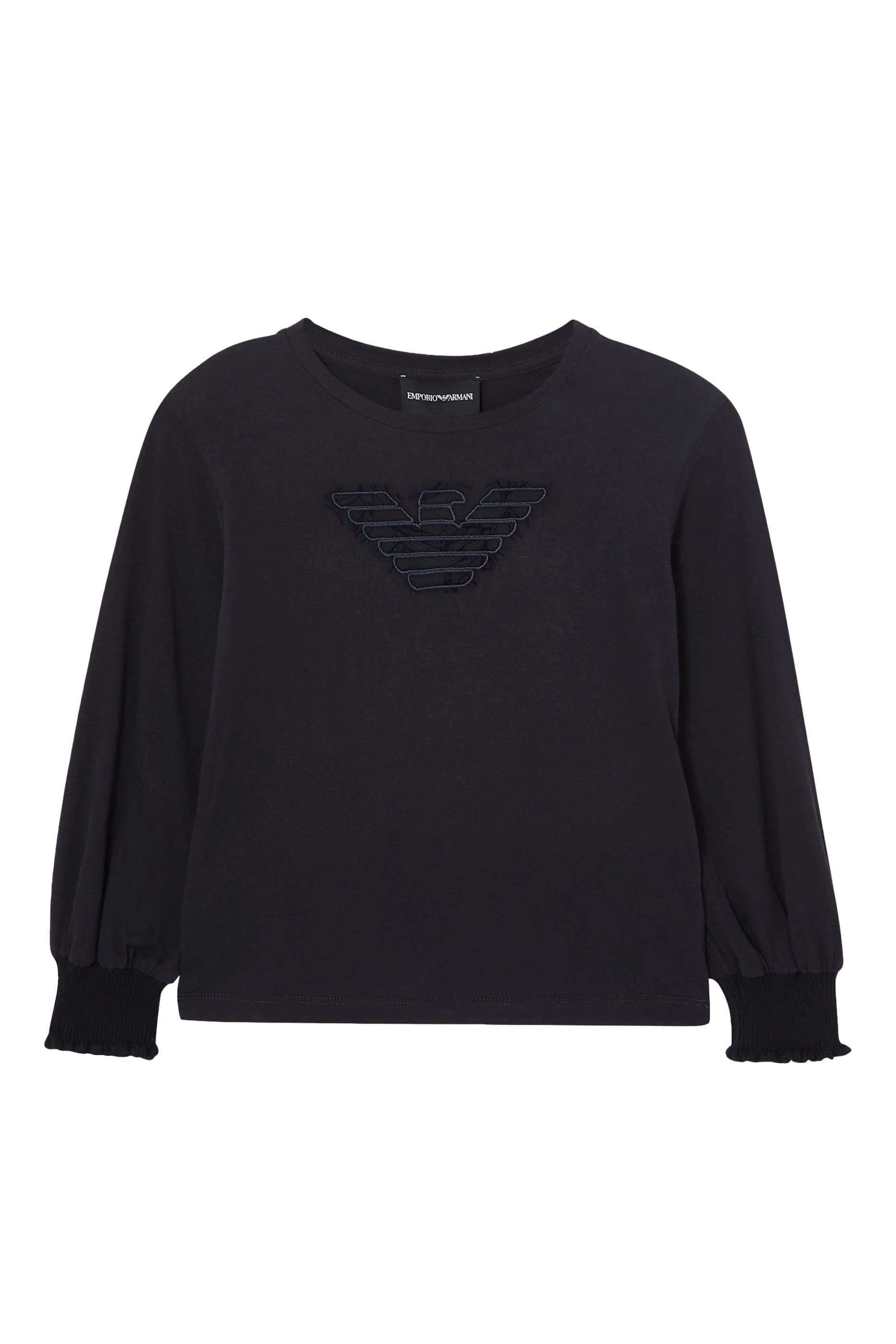 Kids Embroidered Logo T-Shirt