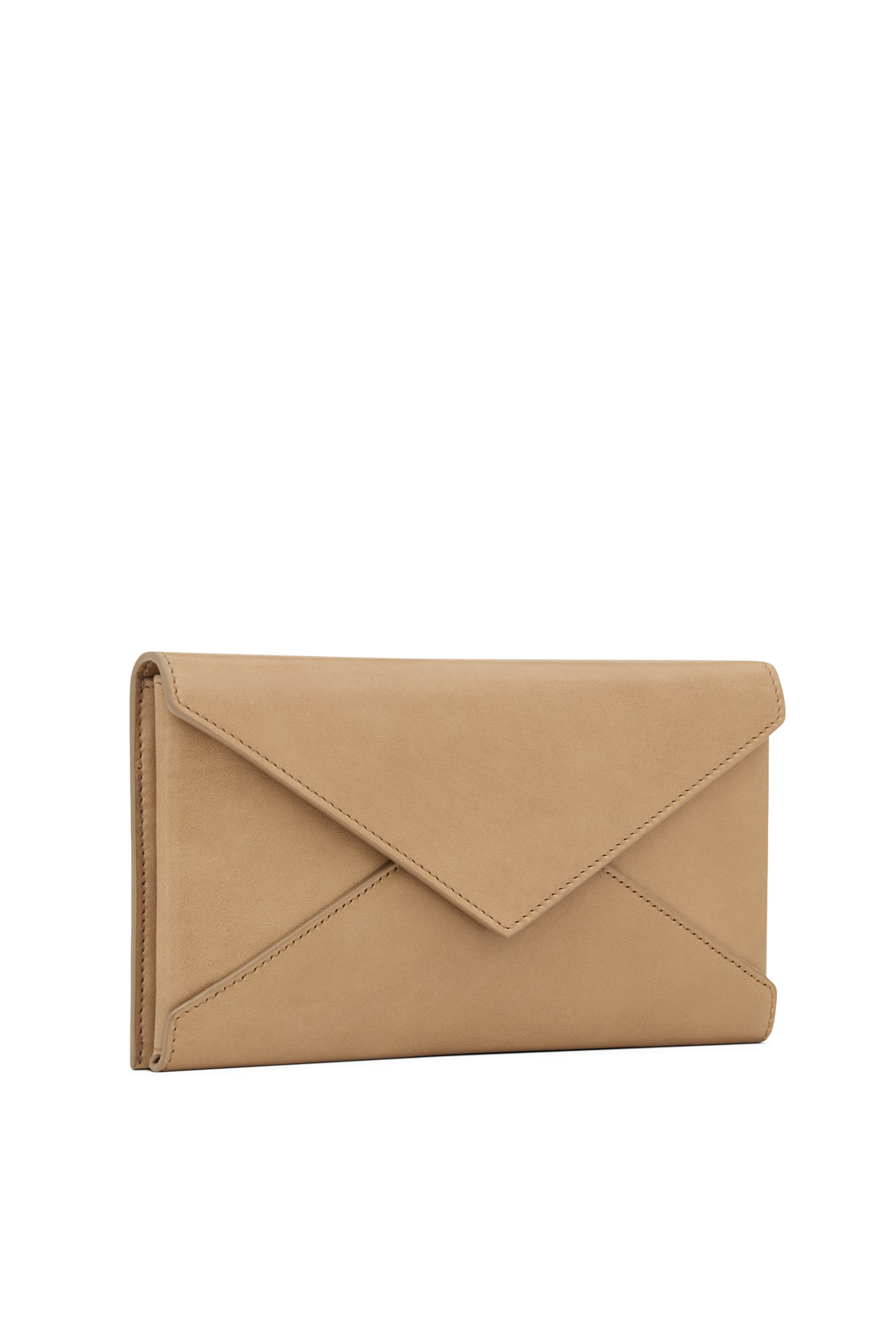 Letter Large Wallet in Leather