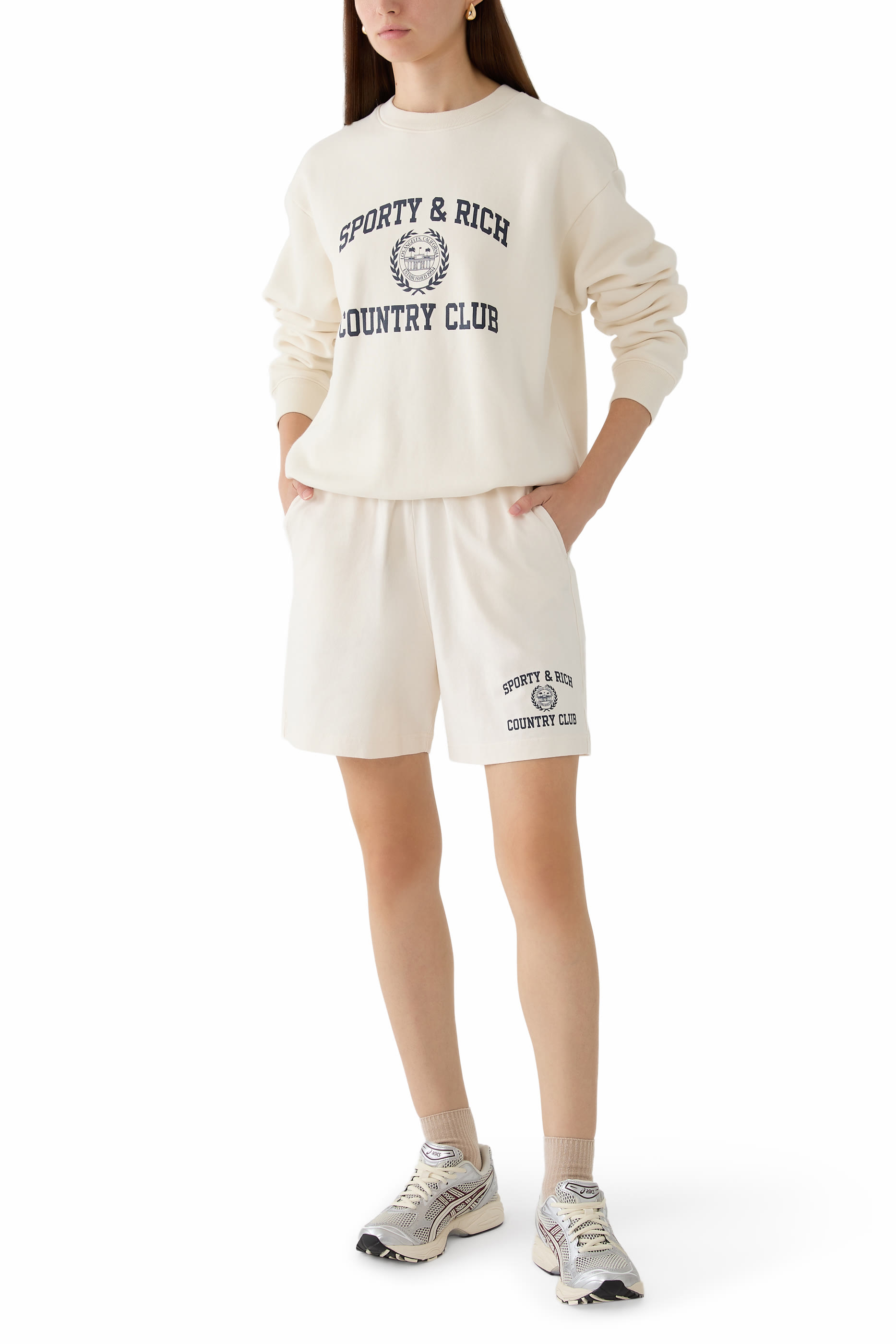 Varsity Crest Crewneck Sweatshirt 