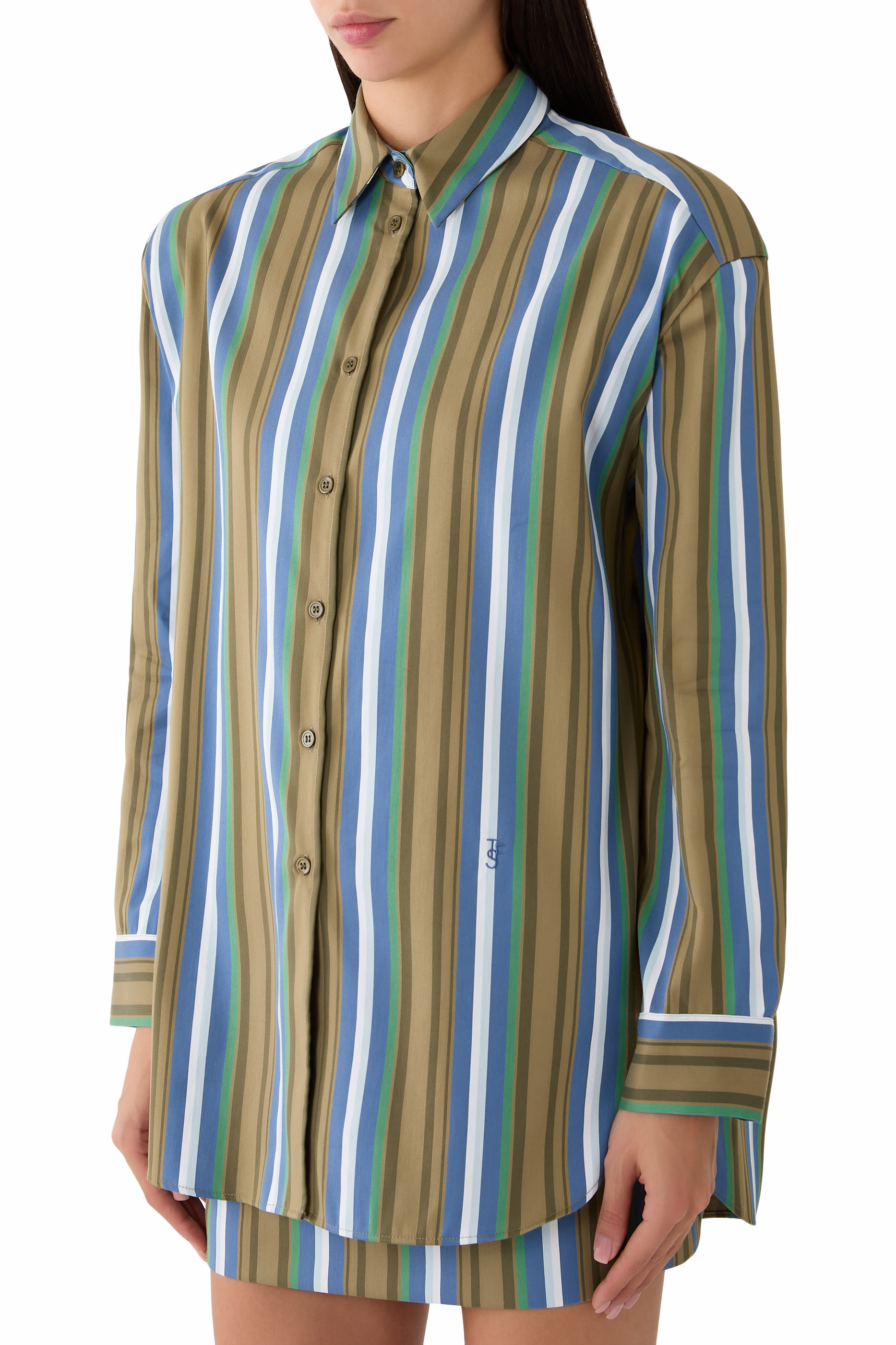 Oana Cotton Padded Shirt
