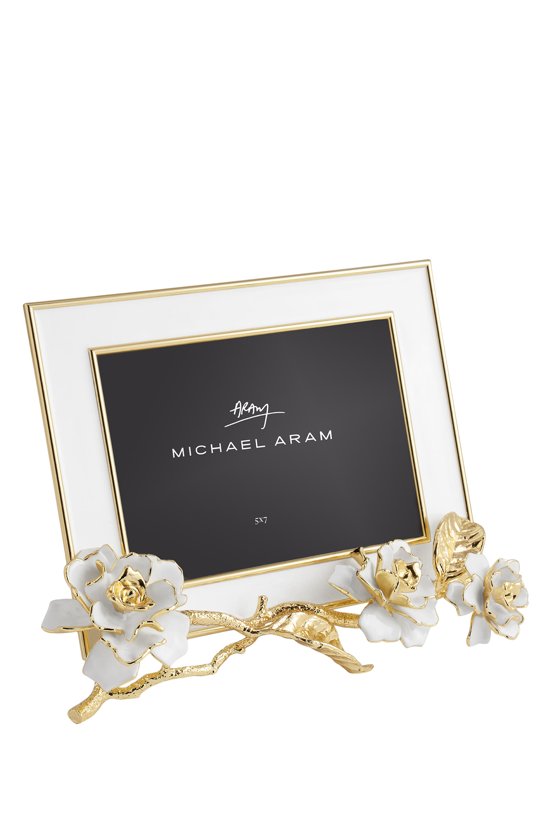 Gardenia Frame, Enamel, 5x7