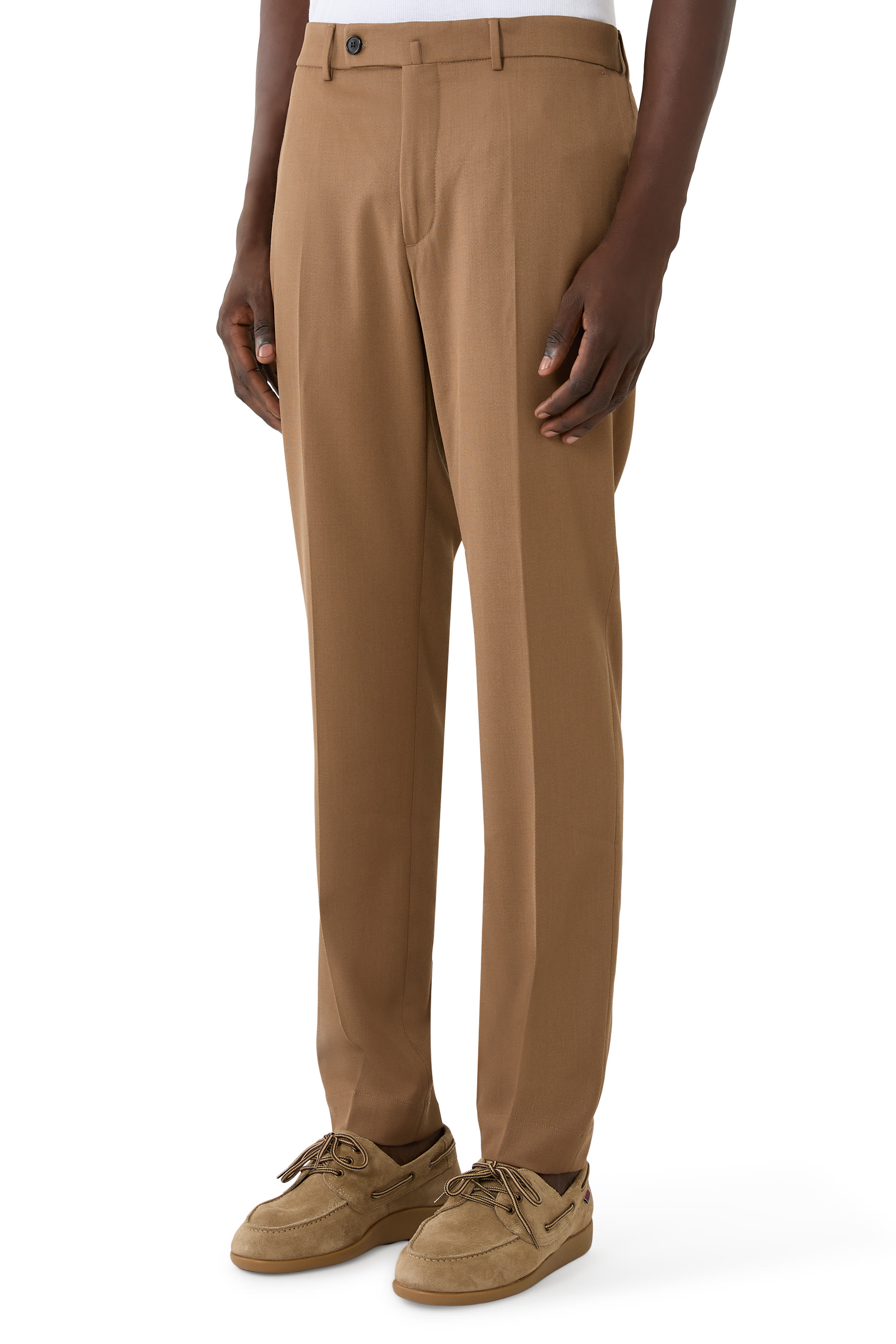 Incotex Tapered-Fit Tekno Twill Trousers