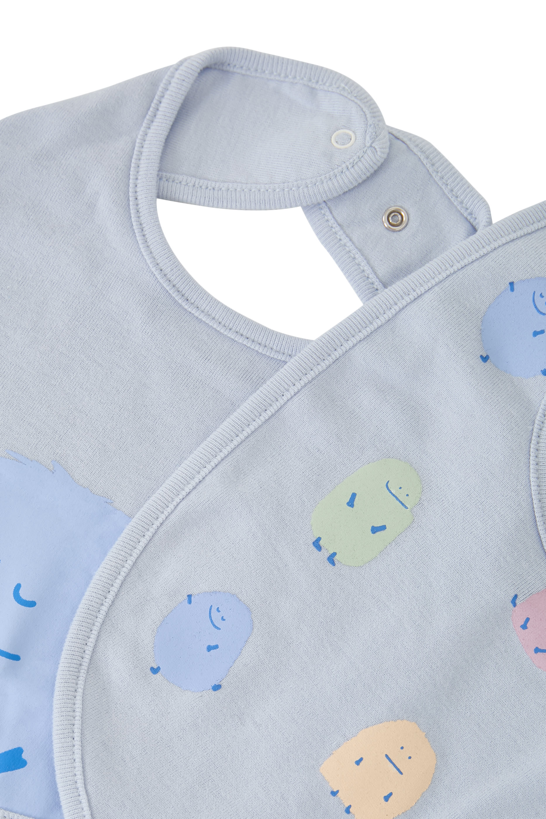 Kids Cotton Bibs, Set of 2