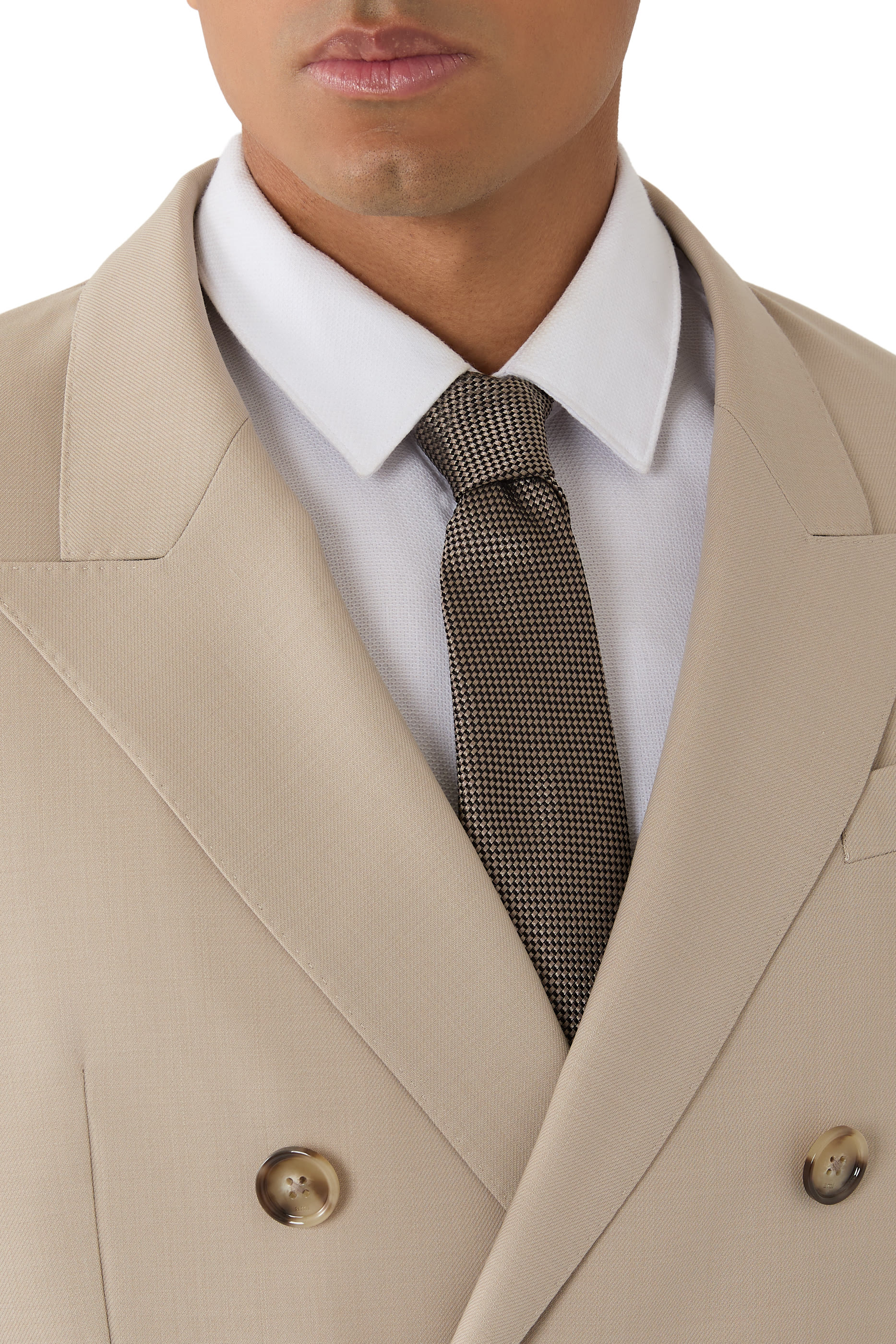 Logo Patterned Tie