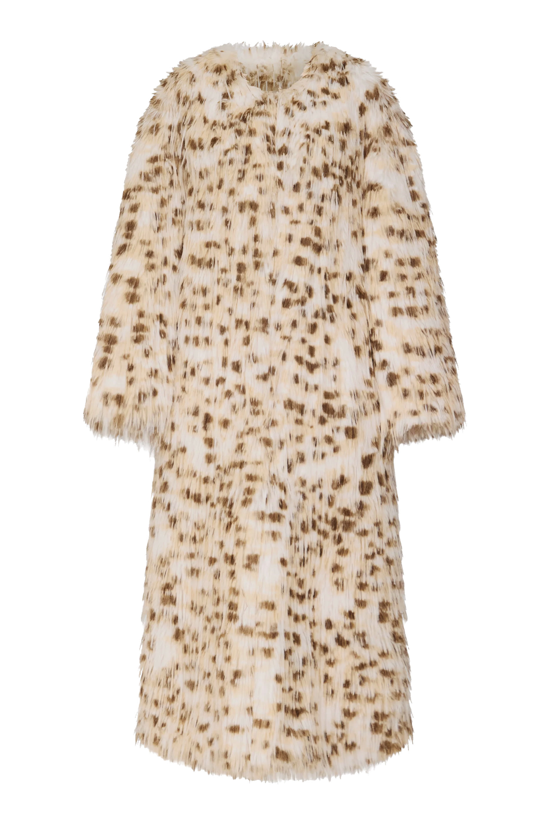 Eya Faux Fur Long Coat