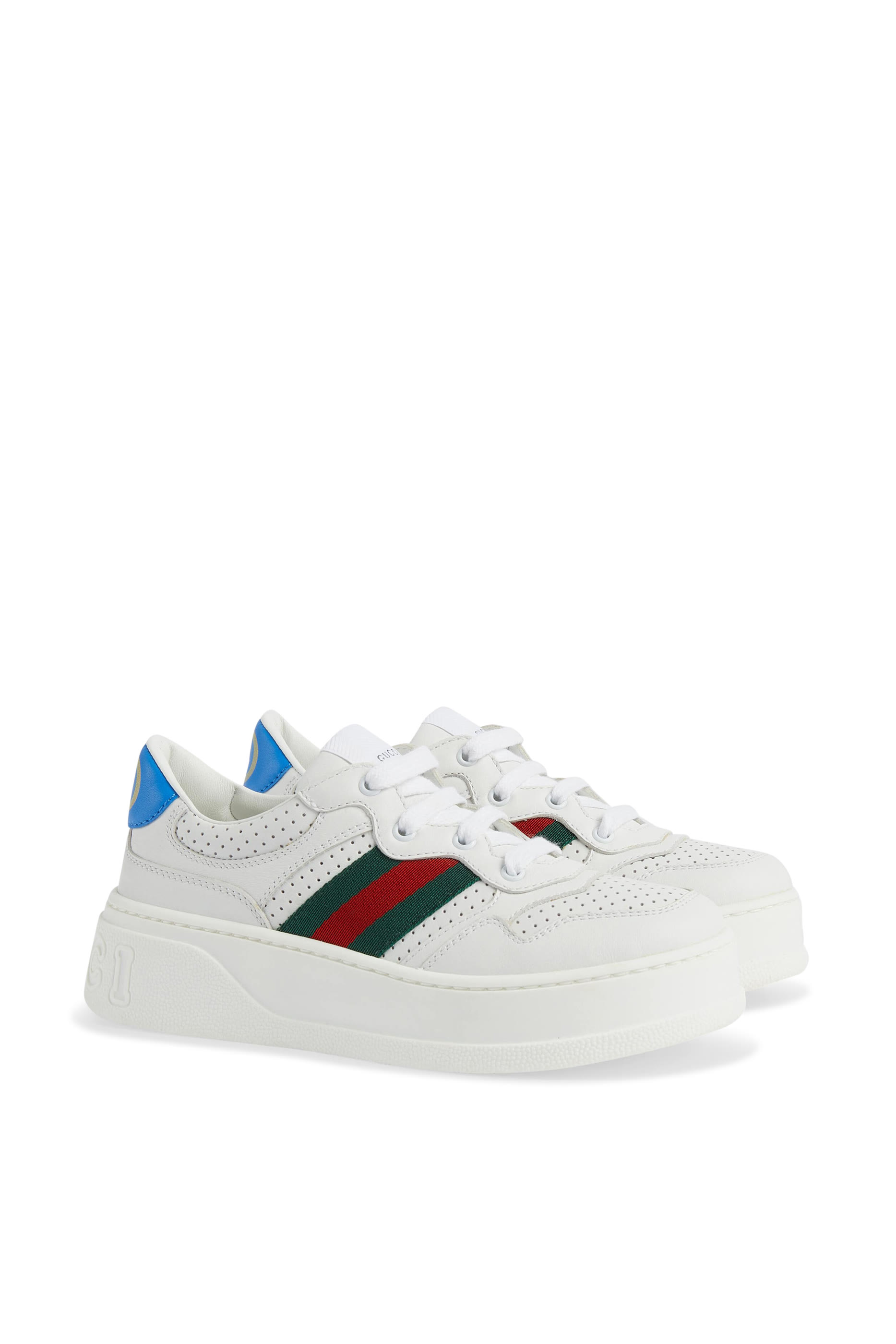 Kids Sneakers With Web Stripe