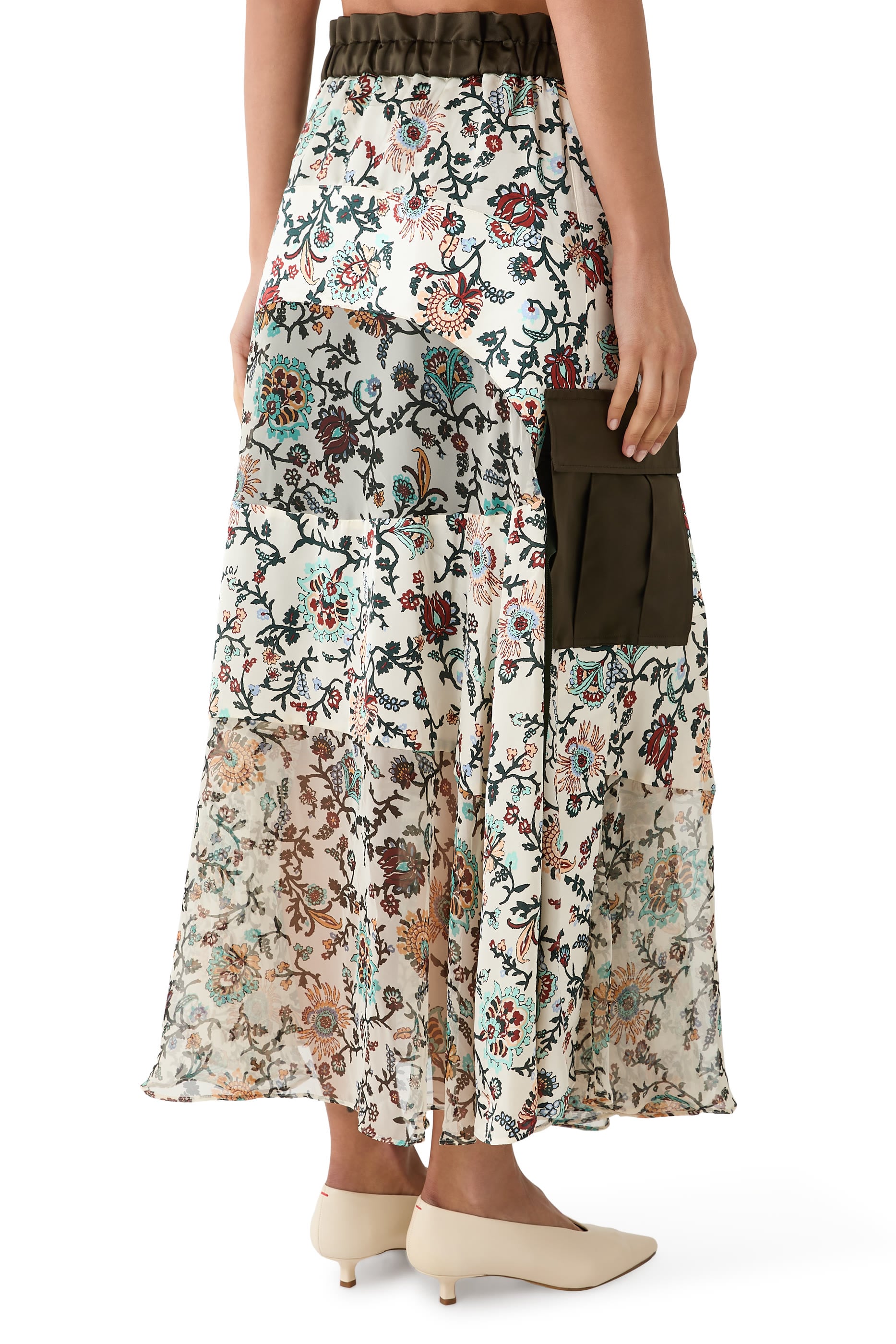 Floral Print Skirt