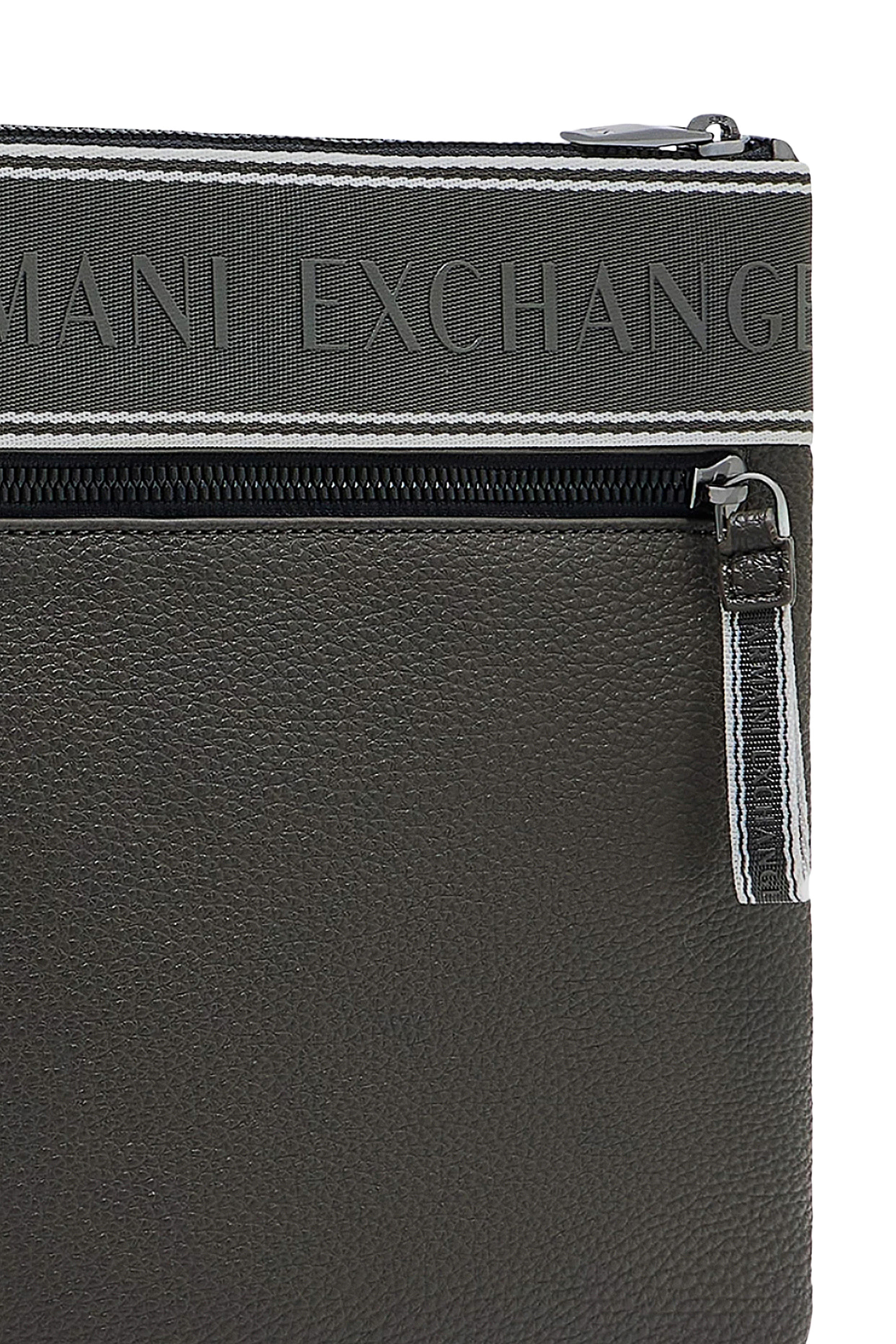 Logo Flat Crossbody Messenger Bag