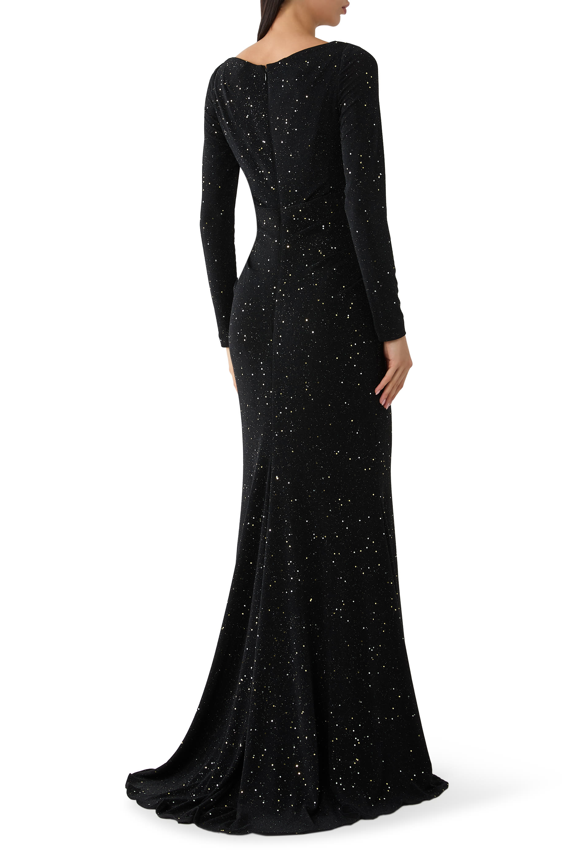Embellished Evening Gown