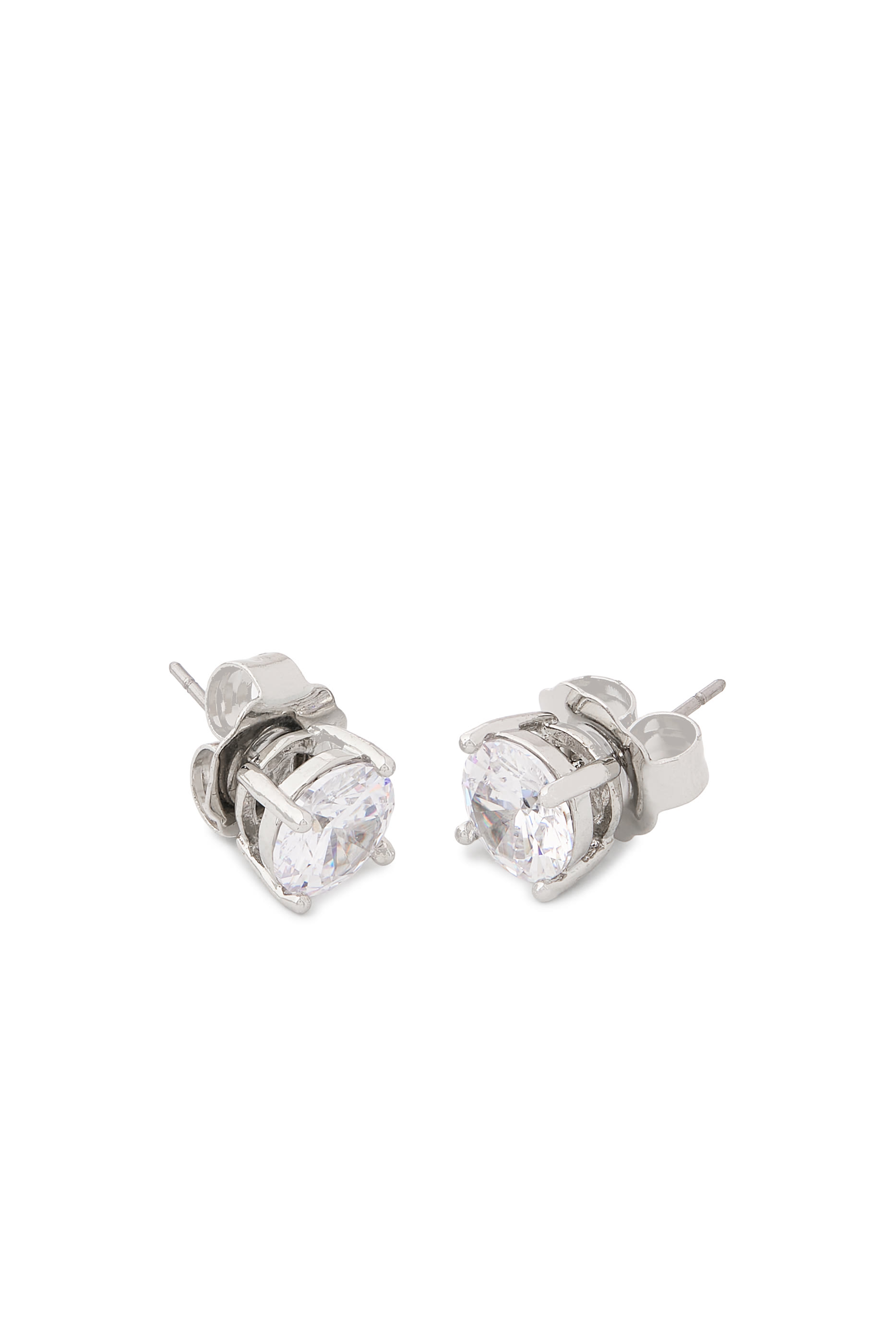 Round Prong Luxe Classic Earrings
