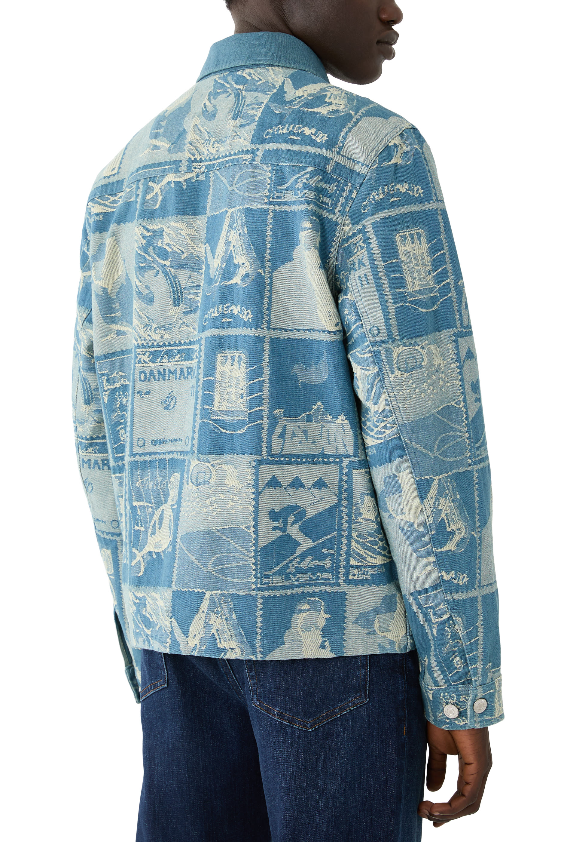 Stamp Jacquard Jacket