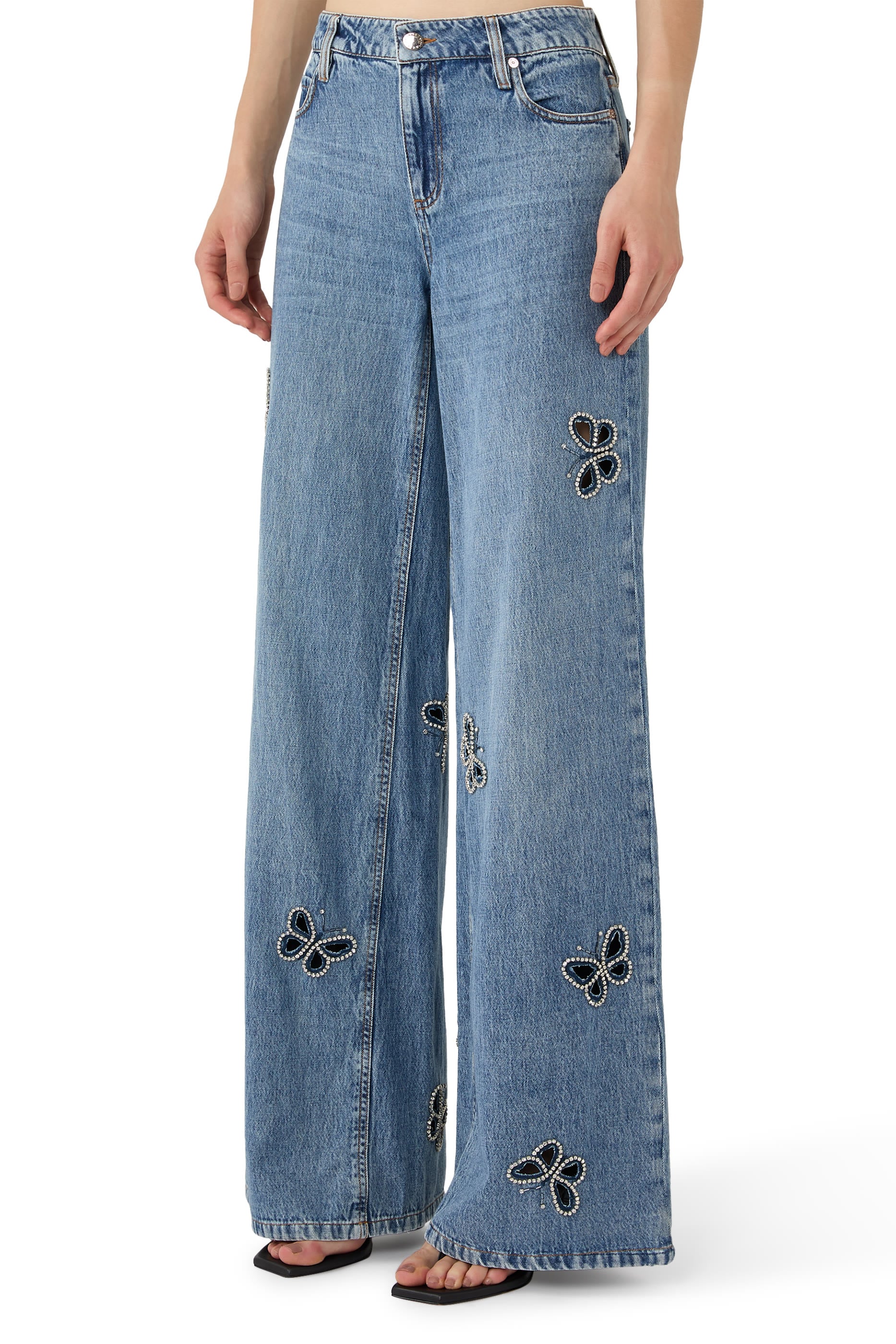 Amazing LR Embell Cutout Jeans
