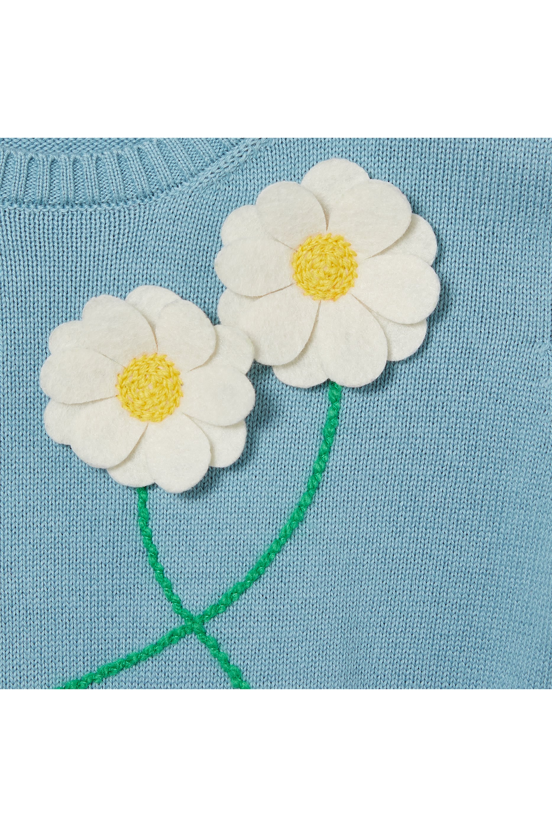 Kids Characters Embroidery Sweater