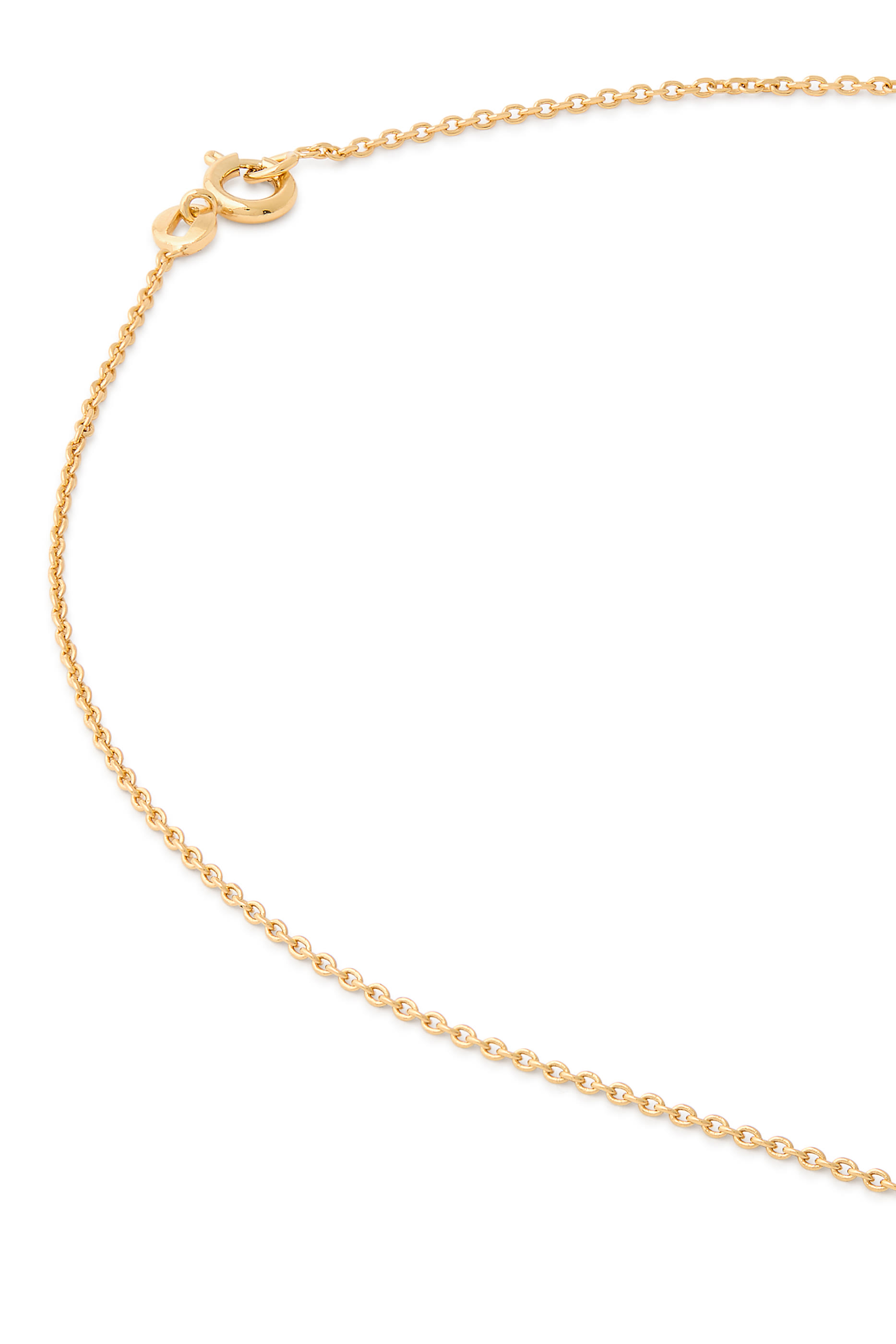 Amelia Necklace, 18K Gold Plating