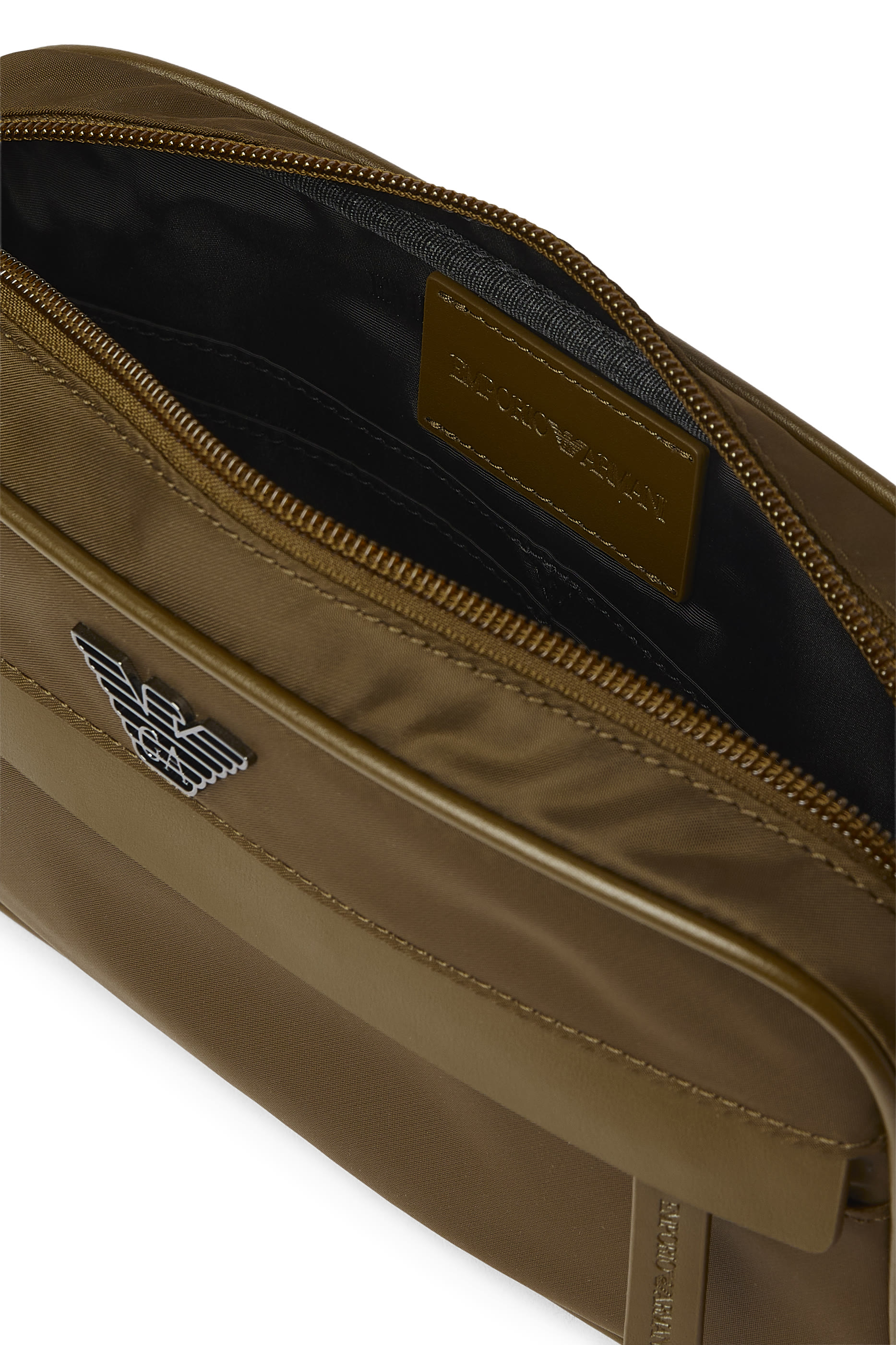 Metal Eagle Logo Nylon Beauty Case