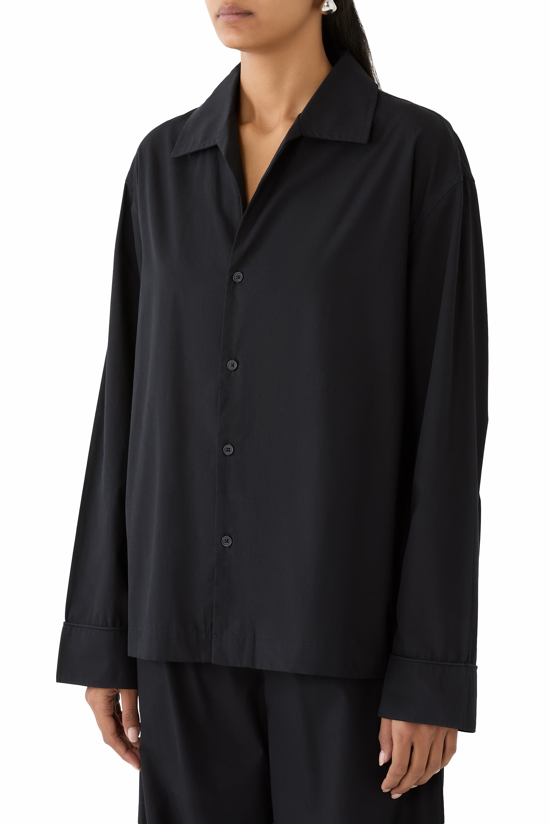  Long Sleeves Pajama Shirt 