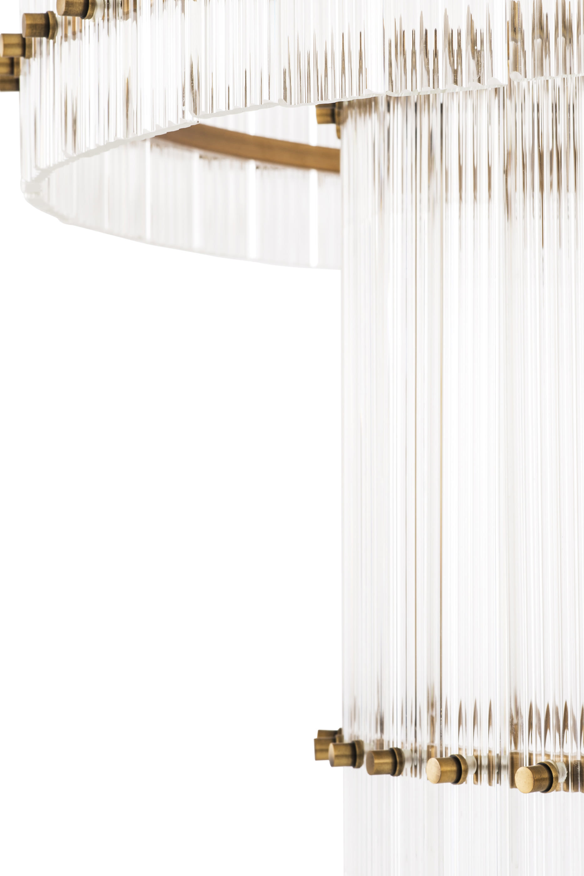 Large Ruby Chandelier