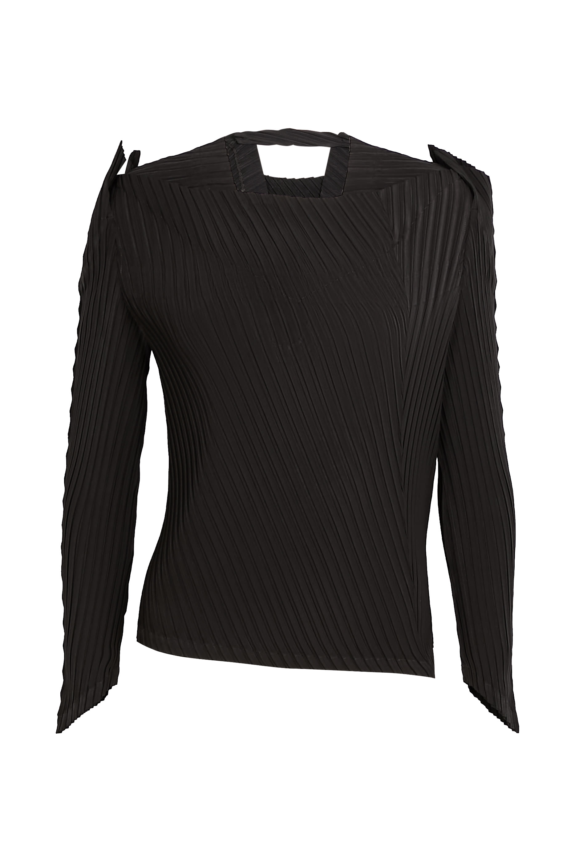 Tubular Pleats Top