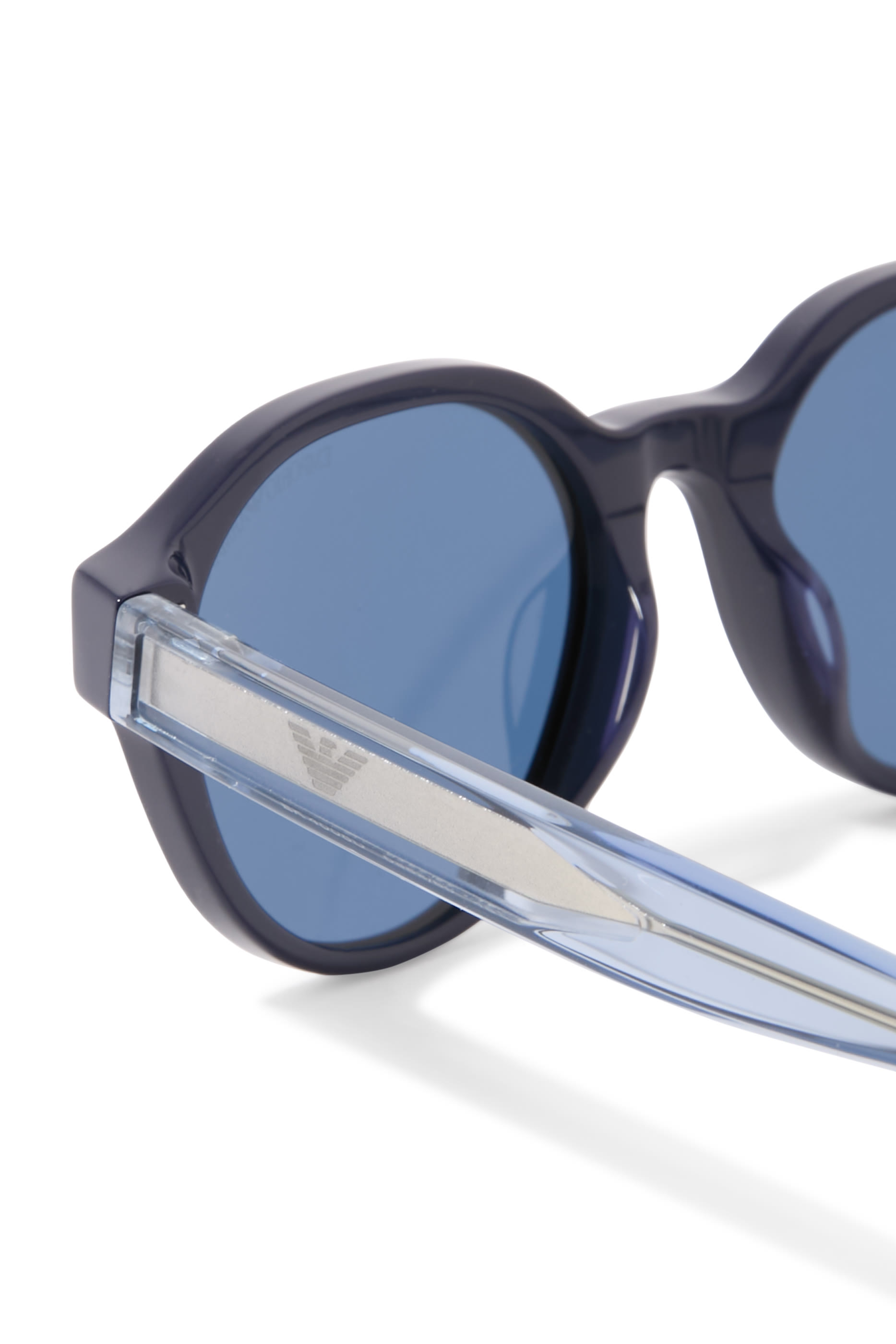 Kids Eagle Logo Round Sunglasses