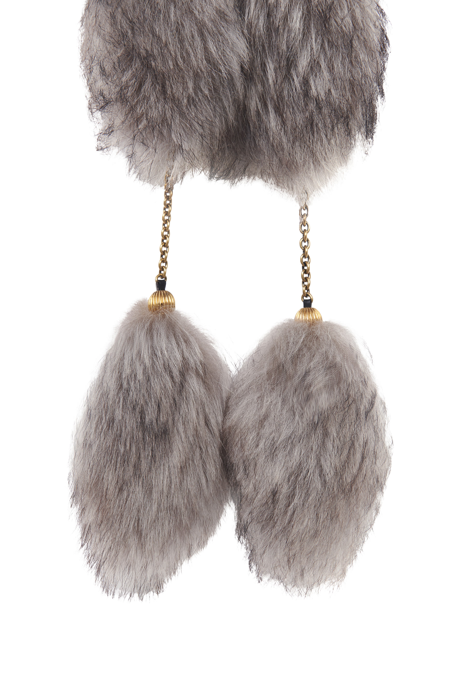 The Treasure Tails Shearling Scarf