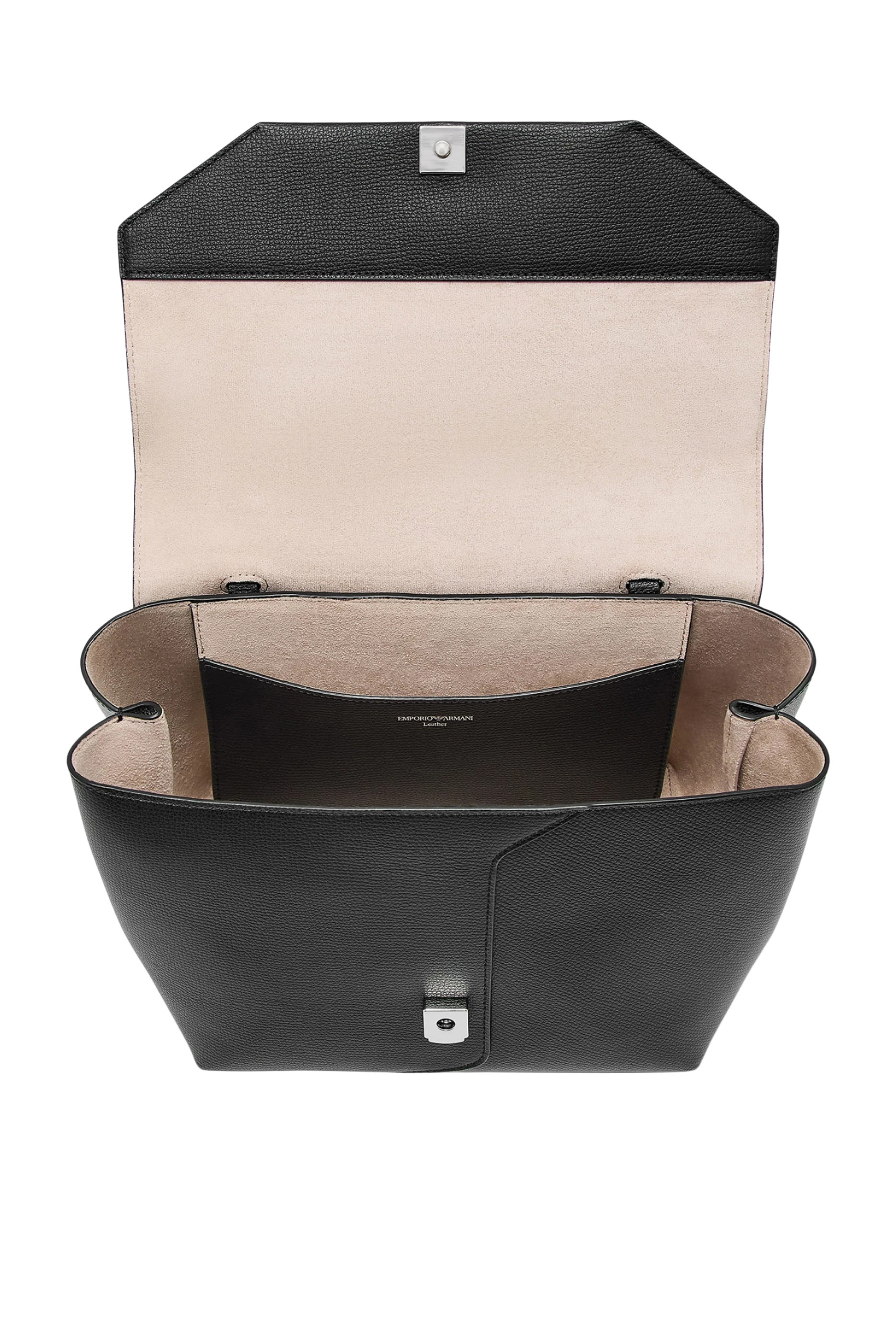 1981 Top-Handle Bag in Pebbled Leather
