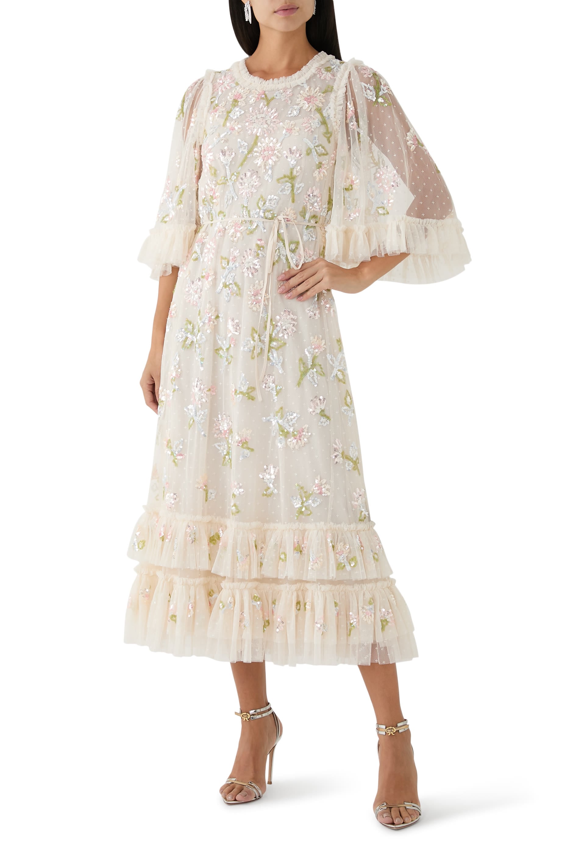 Sequin Dandelion Gloss Ballerina Dress