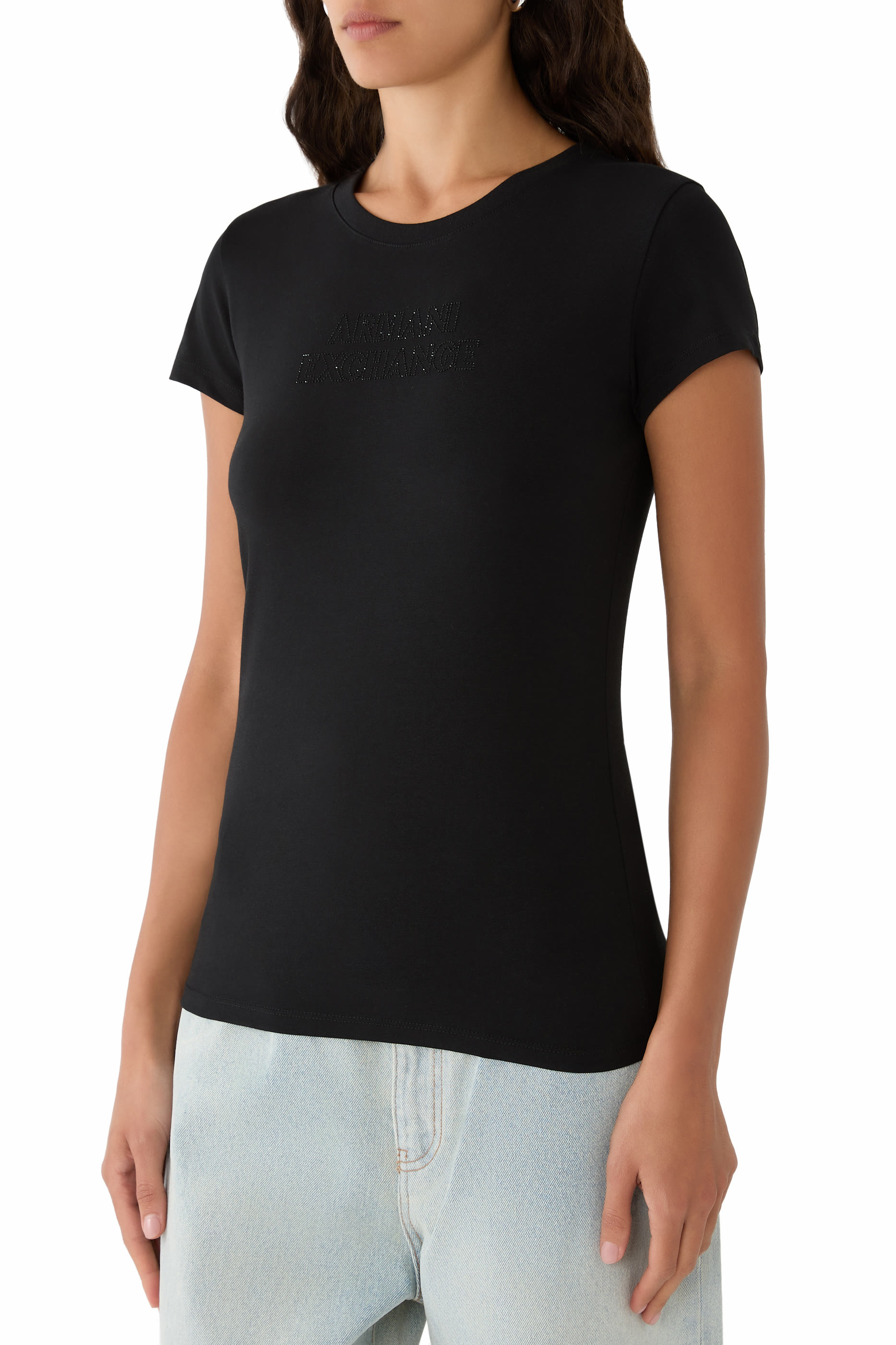 Occasionwear AX Logo Slim T-Shirt