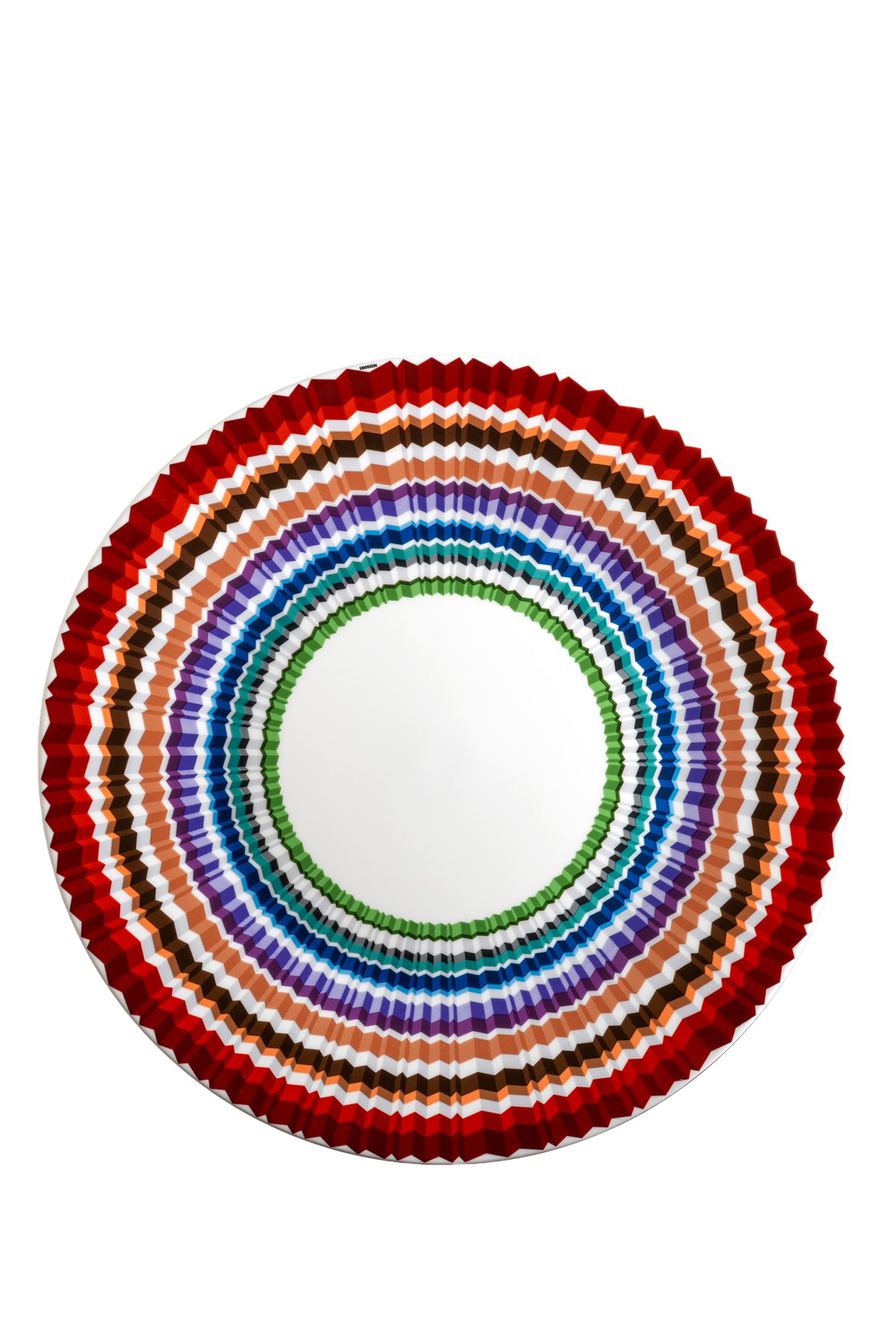 Waves Round Serving Dish