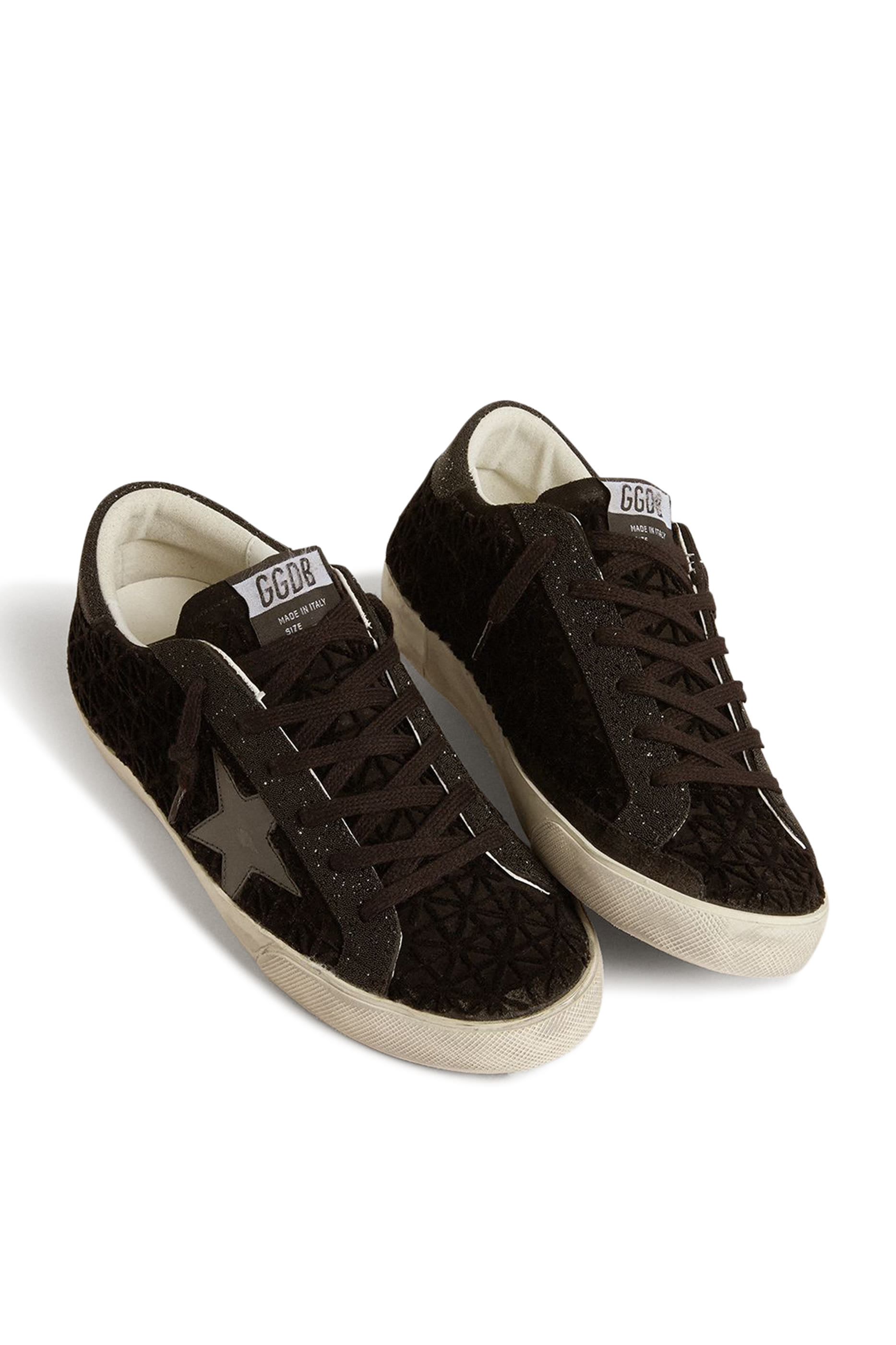 Super-Star Sneakers with Swarovski Crystals