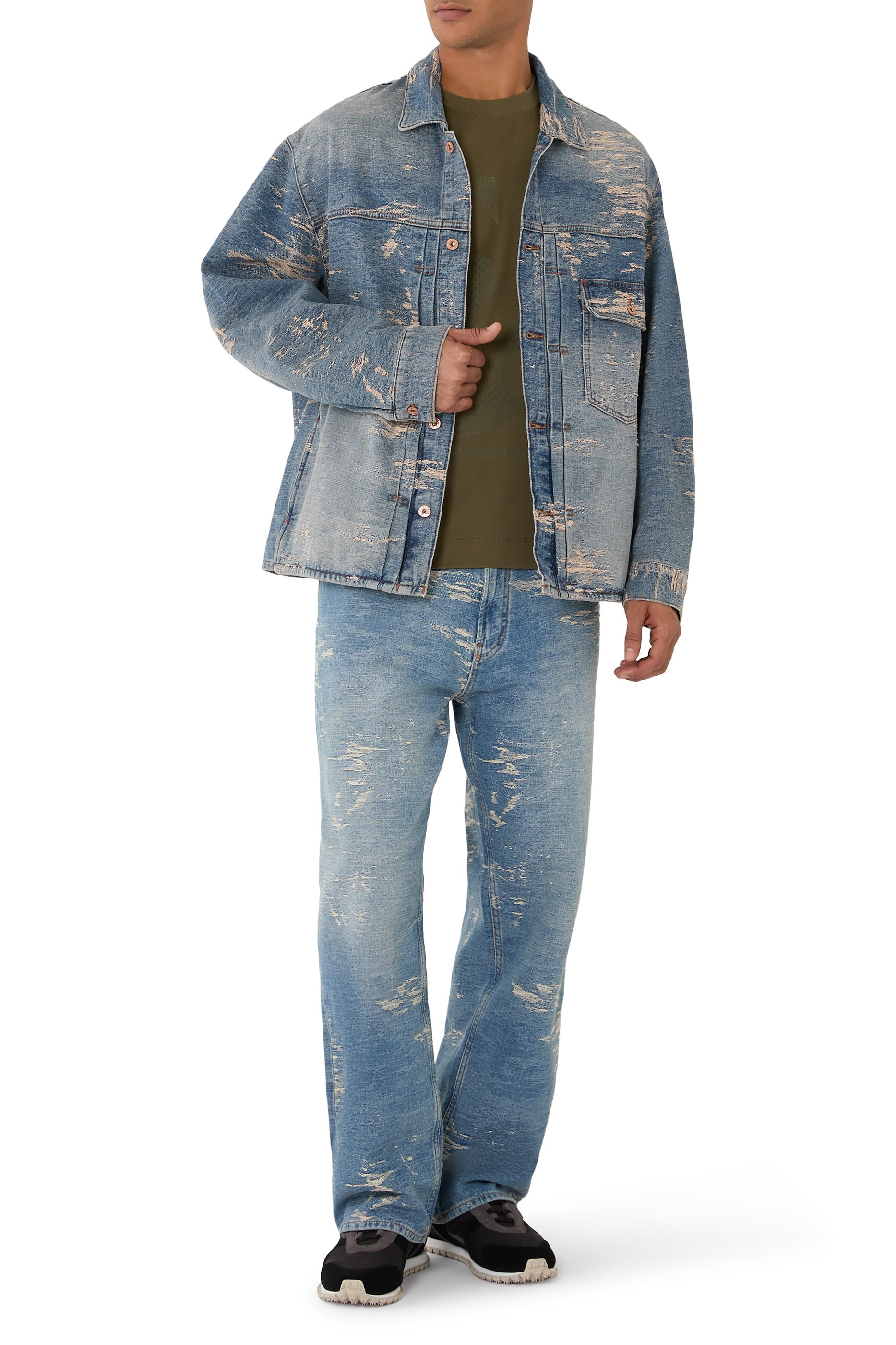 Distressed 5-Pocket Pants