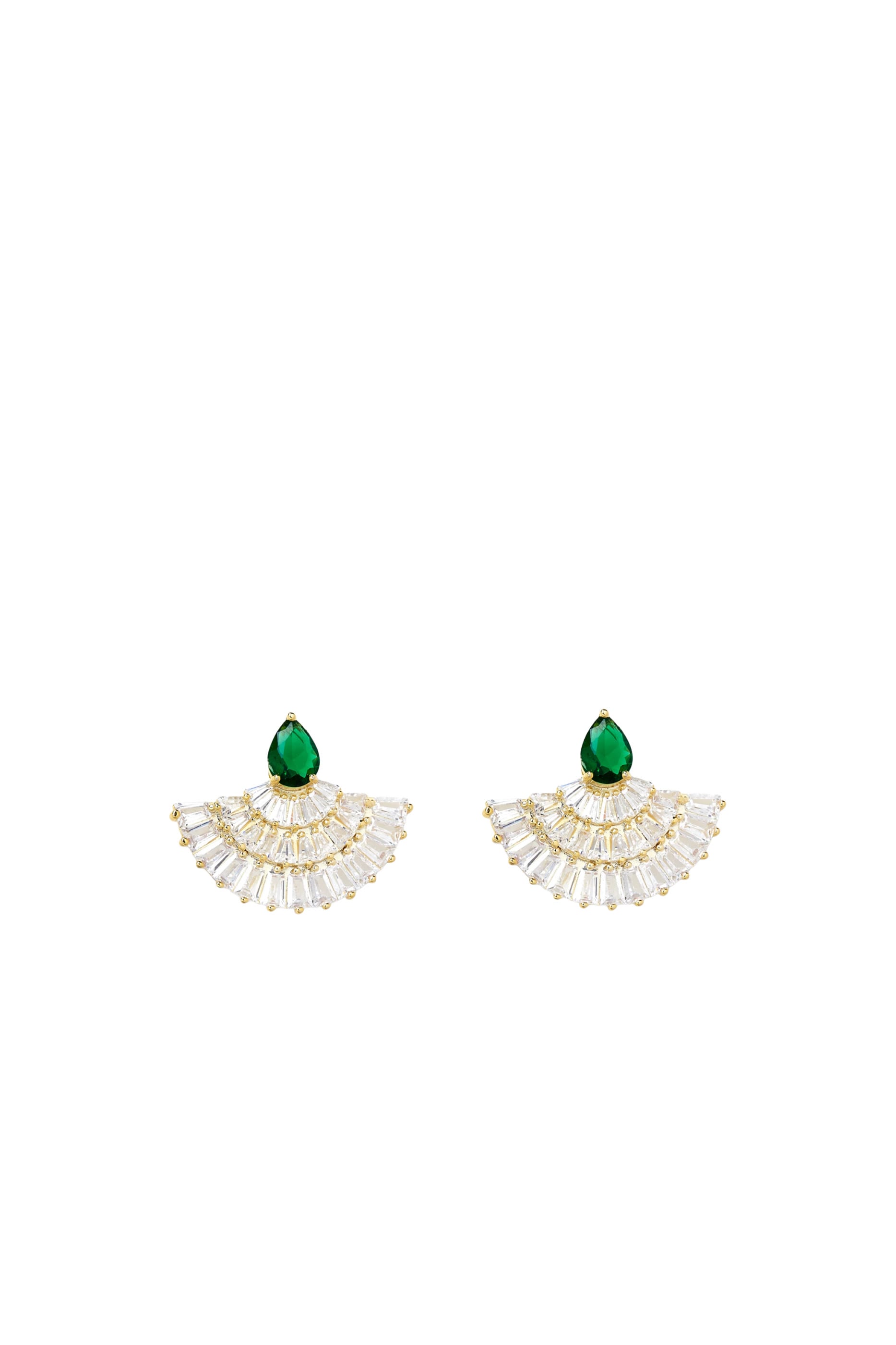 Freya Fan Stud Earrings
