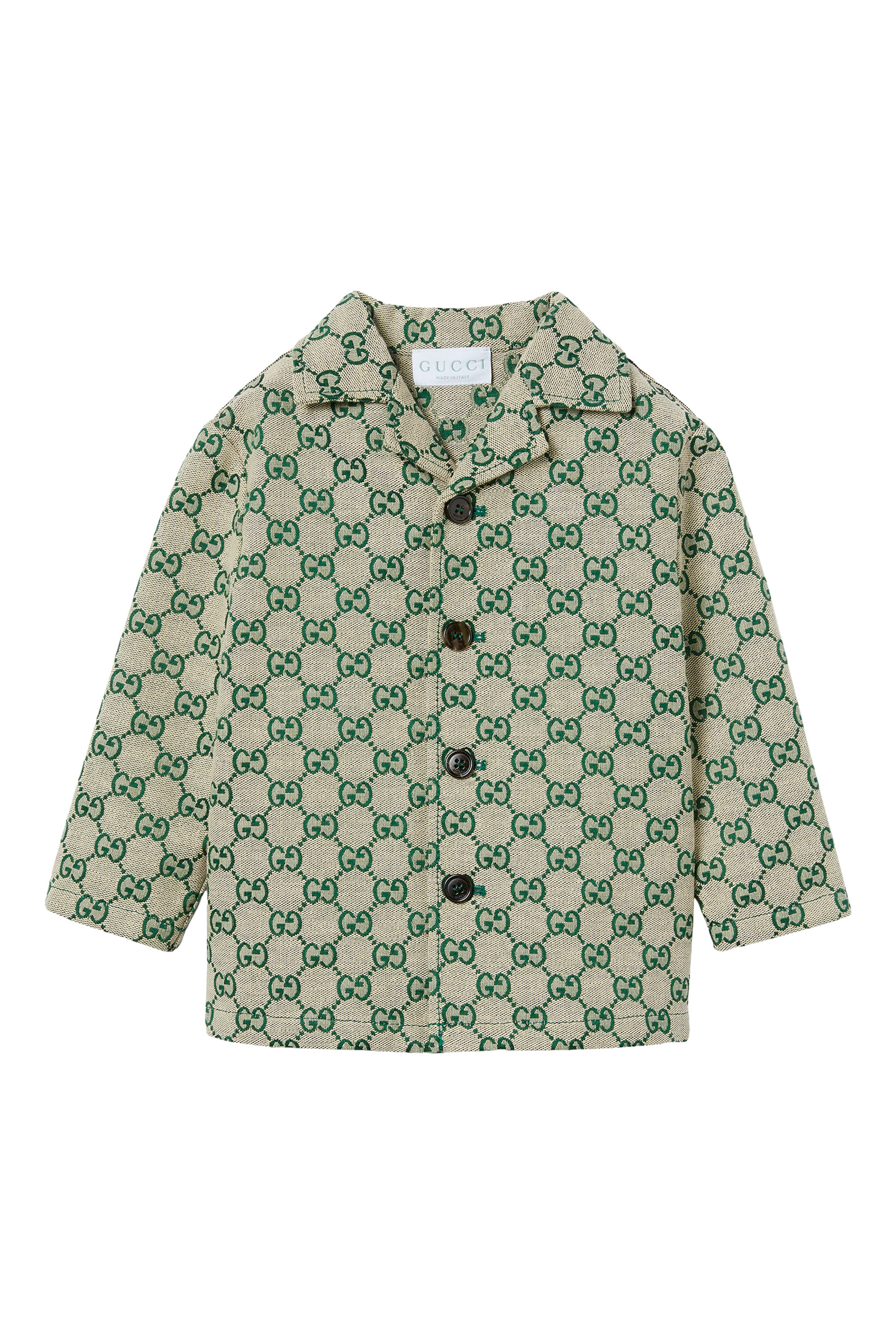 Kids GG Notch Collar Jacket
