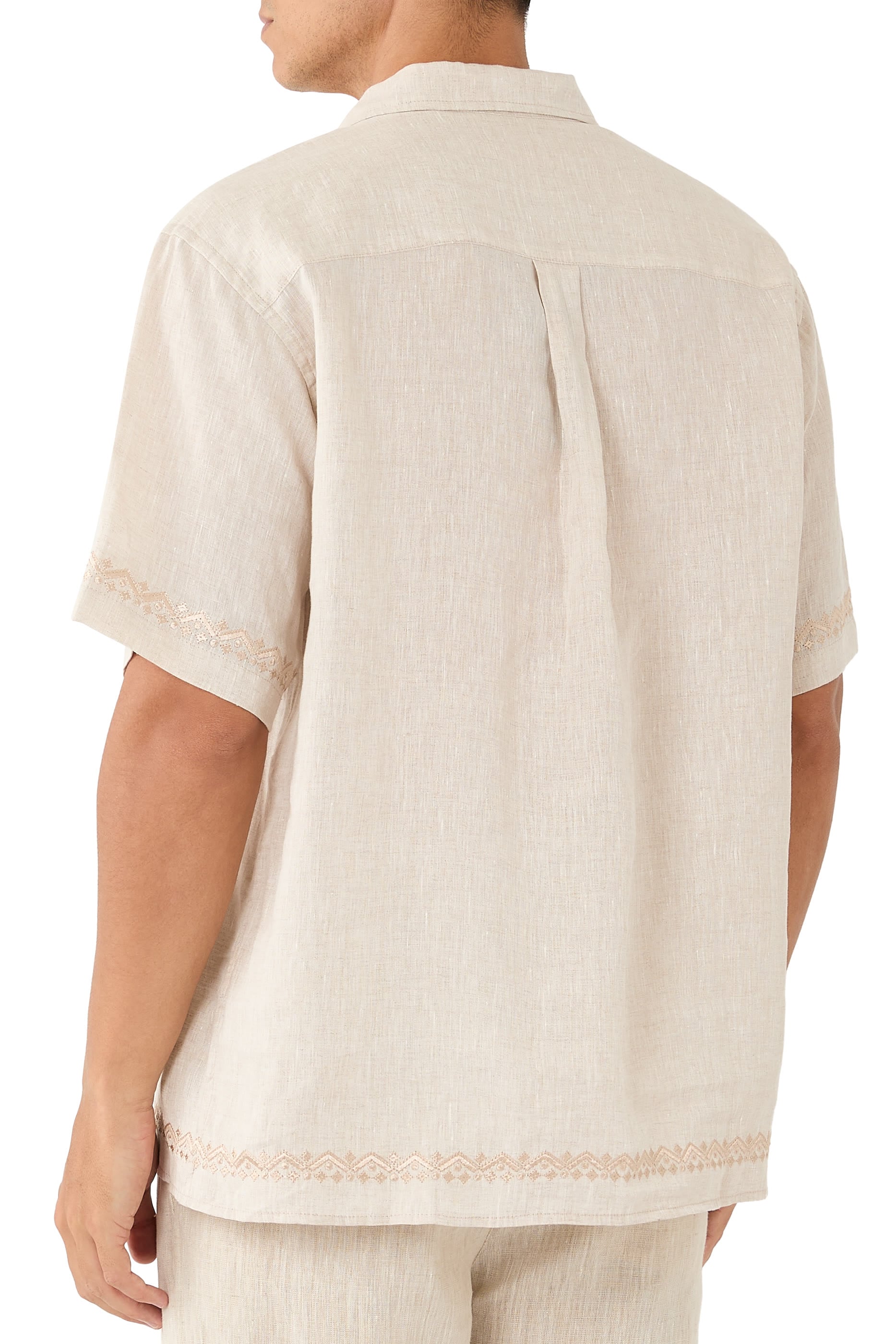 Sun Embroidered Shirt