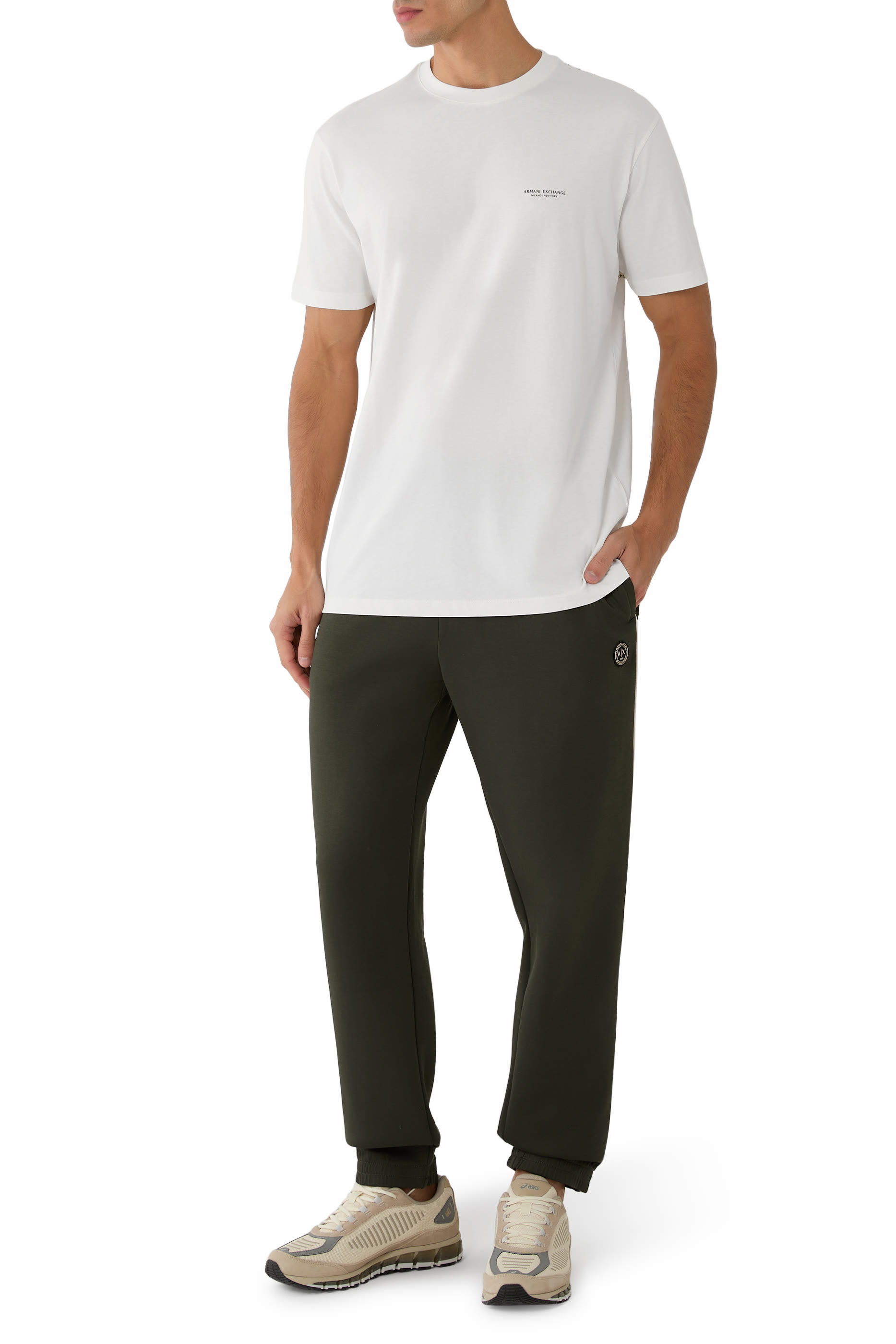 Logo Contrast Lettering T-Shirt
