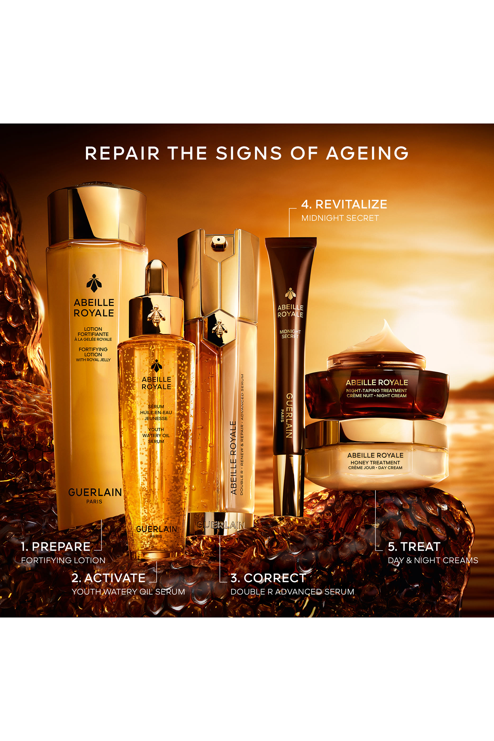 Abeille Royale Night-Taping Treatment