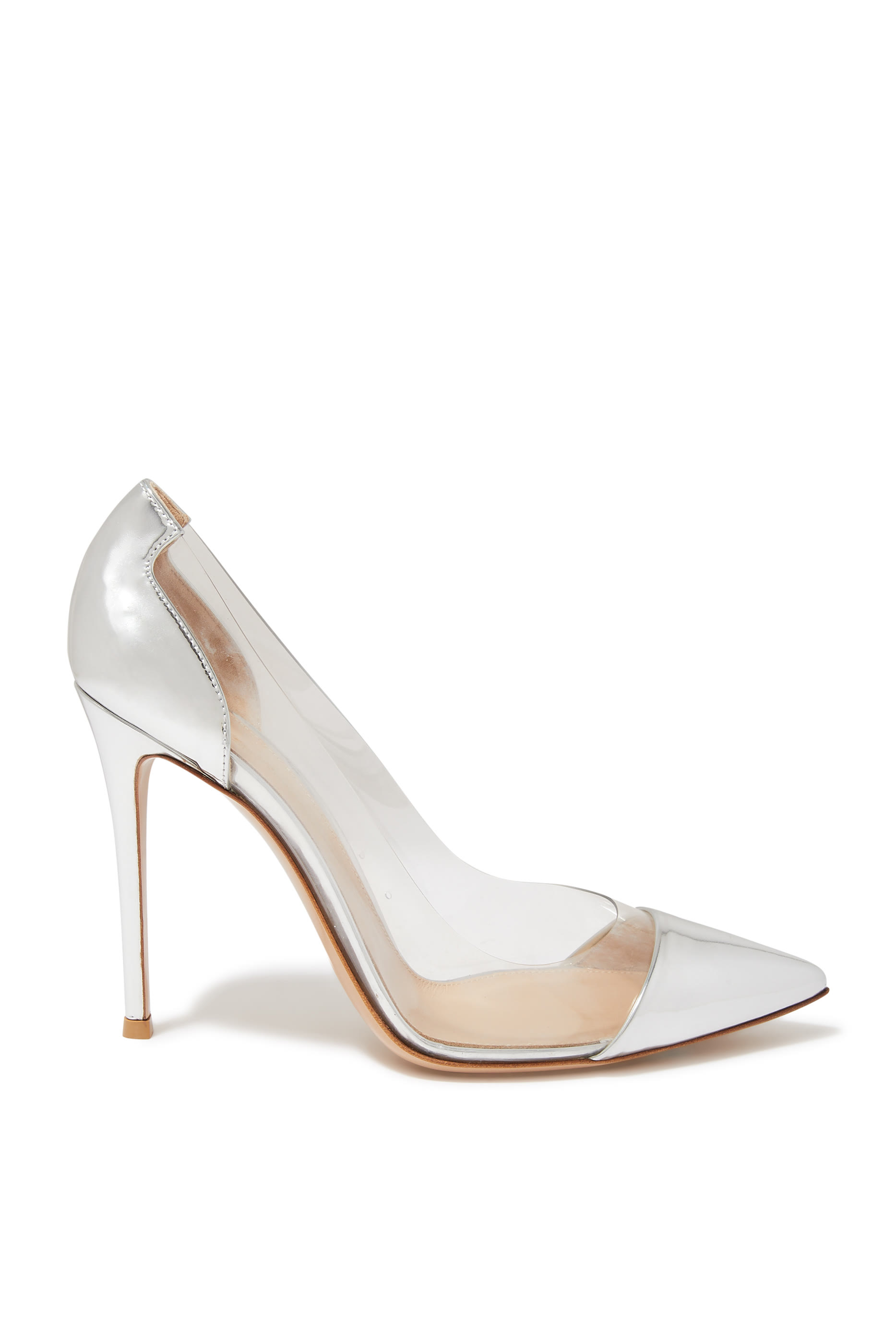 Plexi 85 Pumps in Metallic Leather