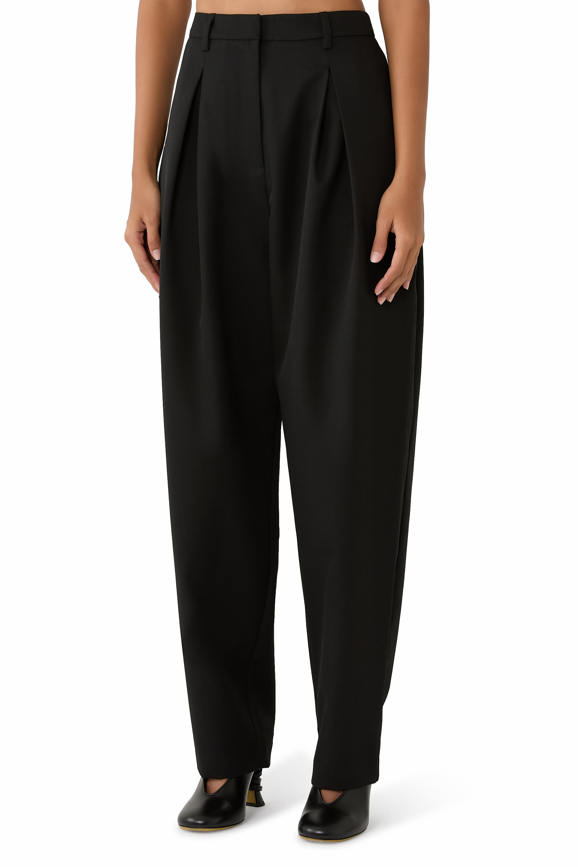 Pleated Tailored Pants