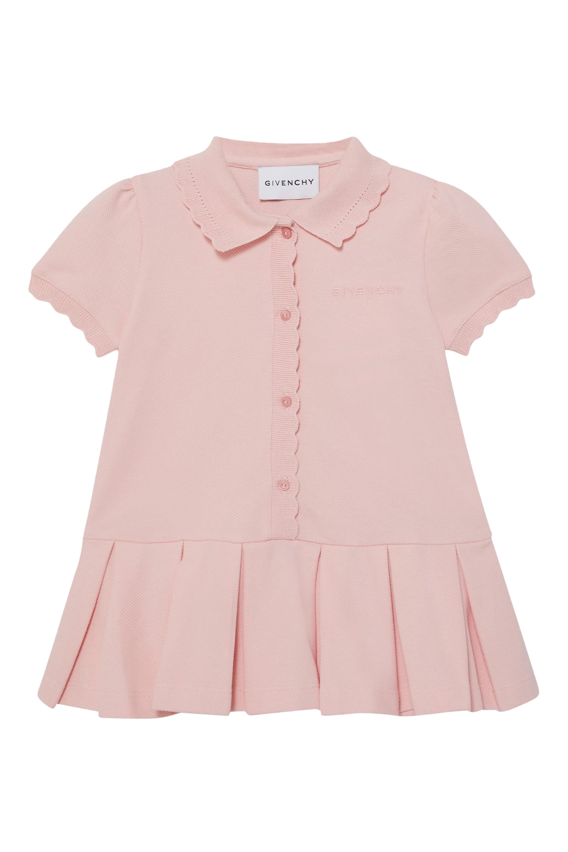 Kids Pleated Polo Dress