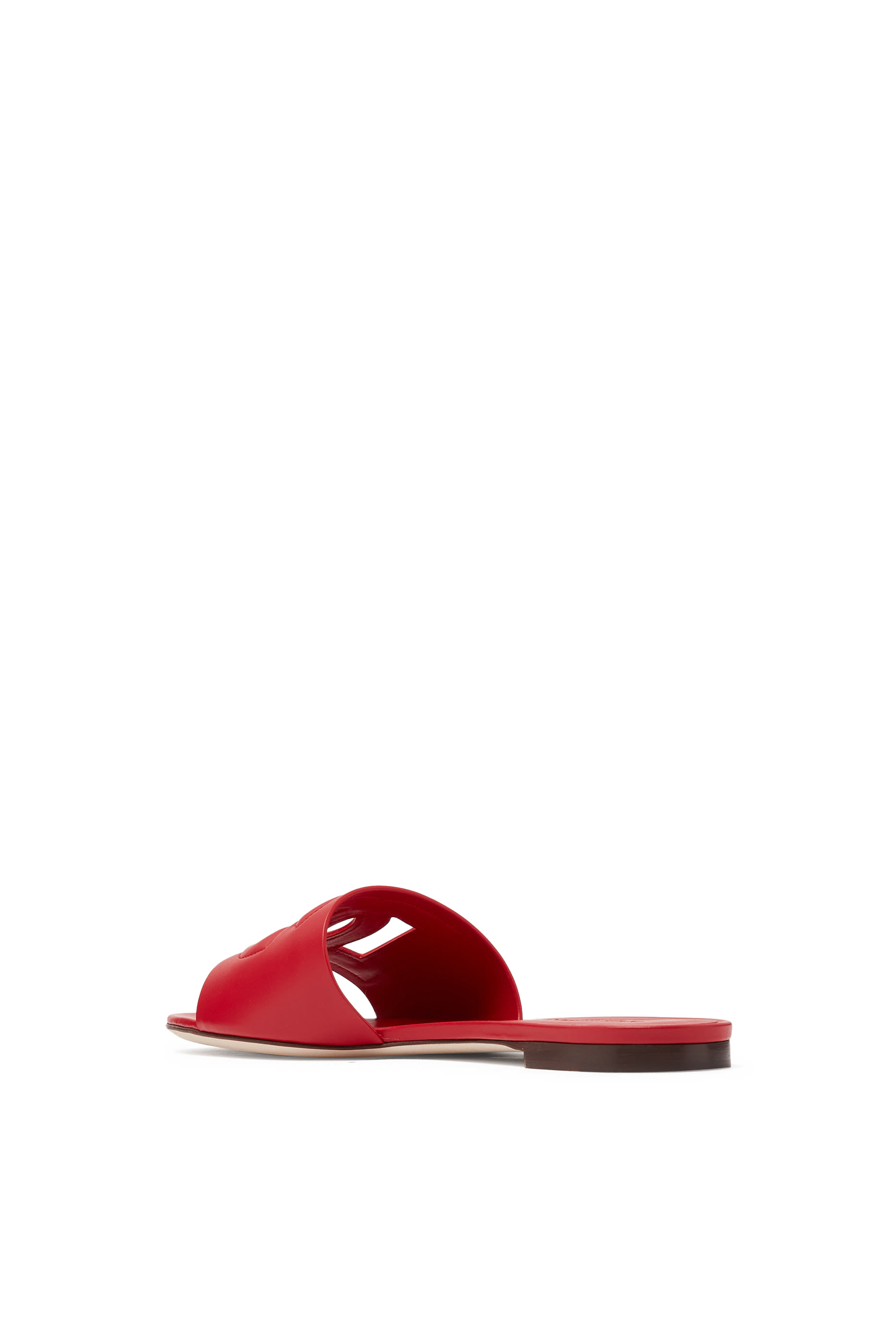 Calfskin Slides with DG Logo